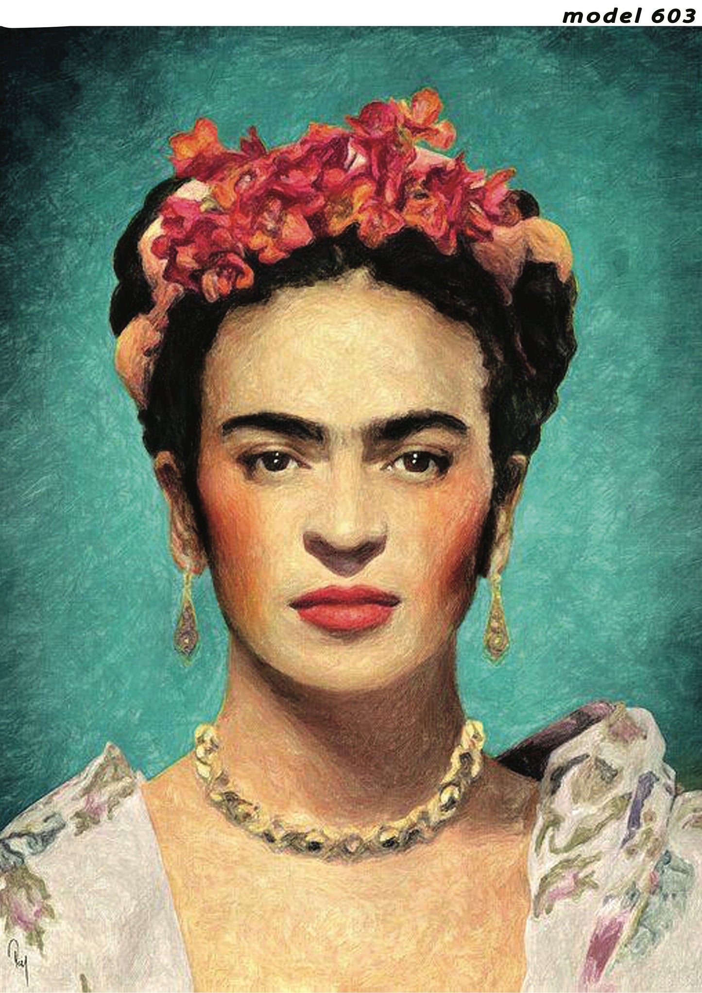 Frida Series - Decorative Decoupage Paper - Rice Paper for Decoupage - Mulberry Tissue - Big Size Options