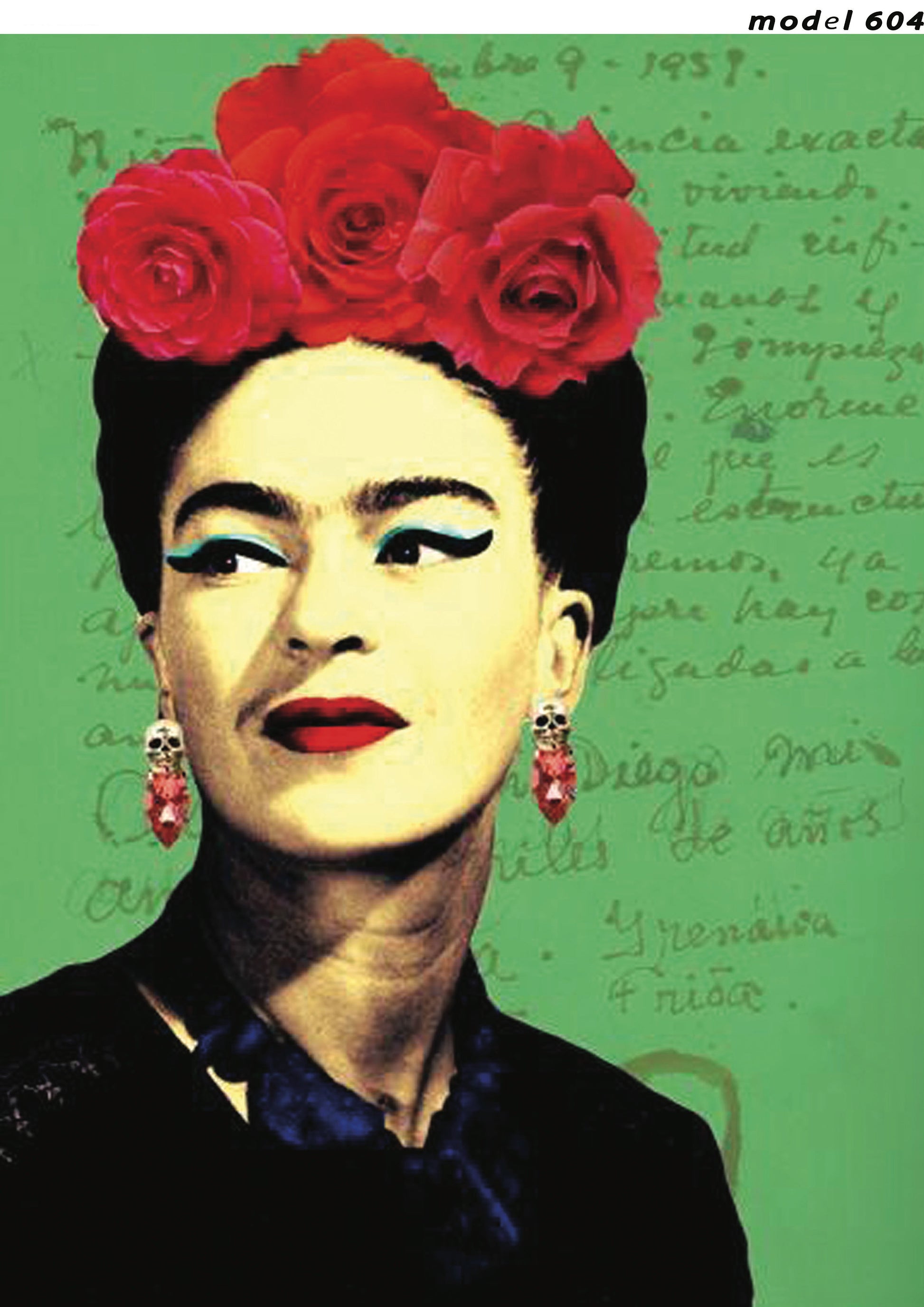 Frida Series - Decorative Decoupage Paper - Rice Paper for Decoupage - Mulberry Tissue - Big Size Options