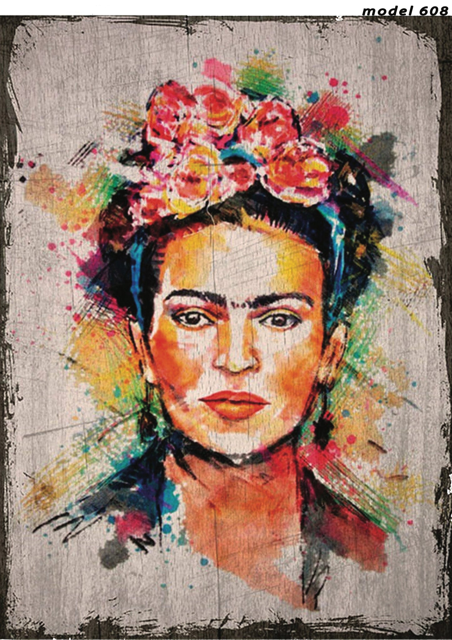 Frida Series - Decorative Decoupage Paper - Rice Paper for Decoupage - Mulberry Tissue - Big Size Options