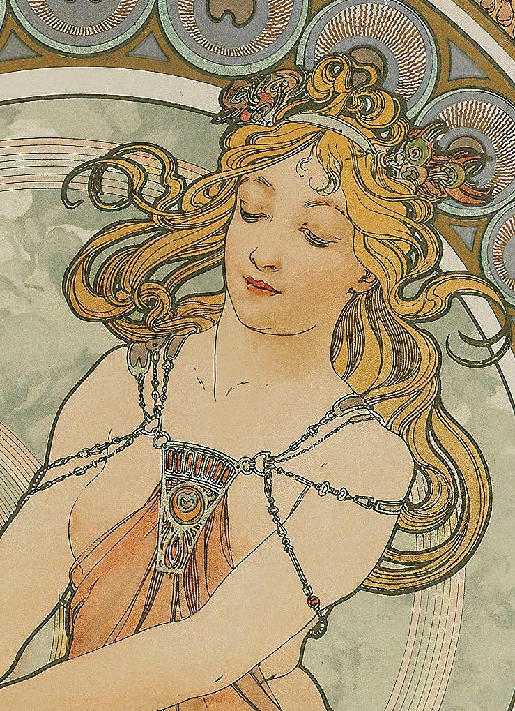 Helen - Moon - Astrology - Ancient Greek Decorative Decoupage Paper - Rice Paper for Decoupage - Mulberry Tissue - Big Size Options