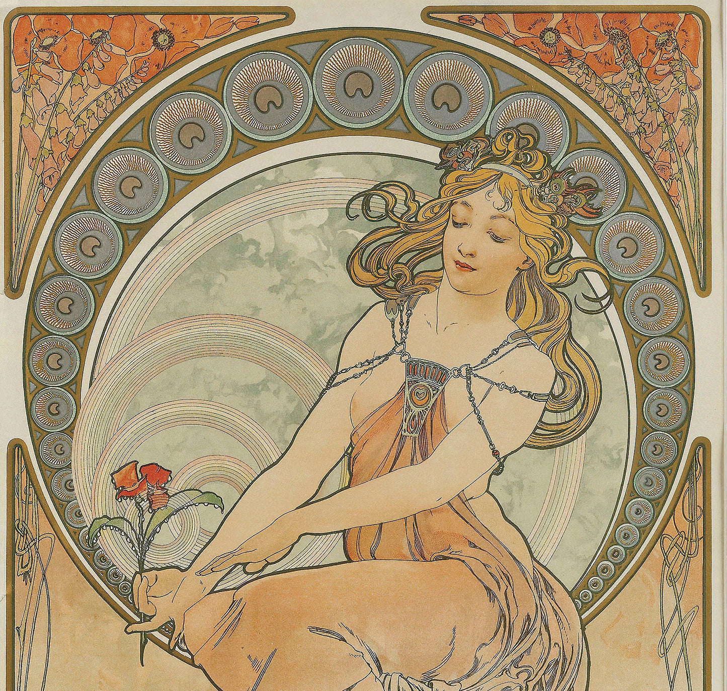 Helen - Moon - Astrology - Ancient Greek Decorative Decoupage Paper - Rice Paper for Decoupage - Mulberry Tissue - Big Size Options