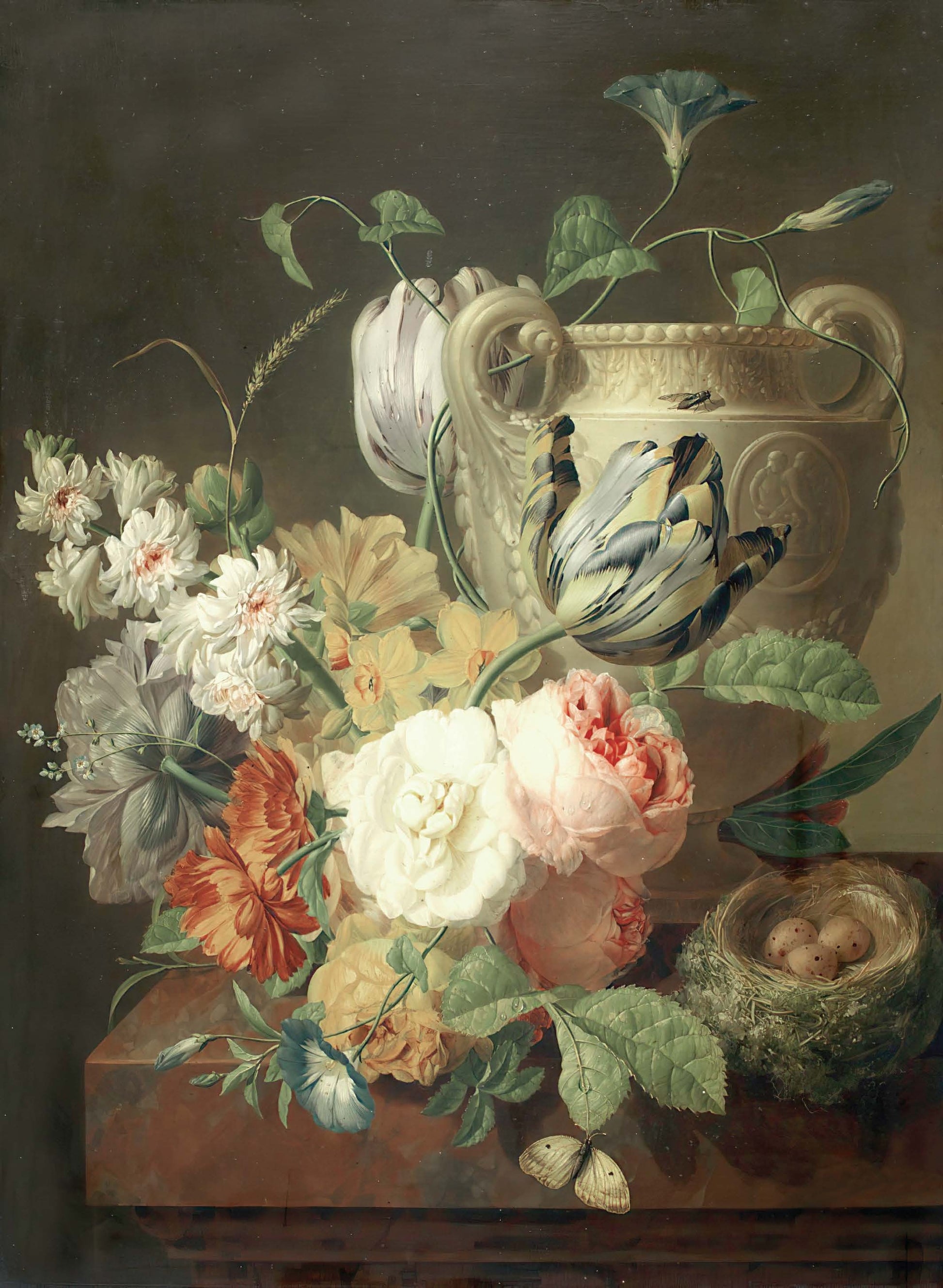 Amazing Flowers - Roses - Large Decoupage Paper for Furniture - Rice Paper for Decoupage