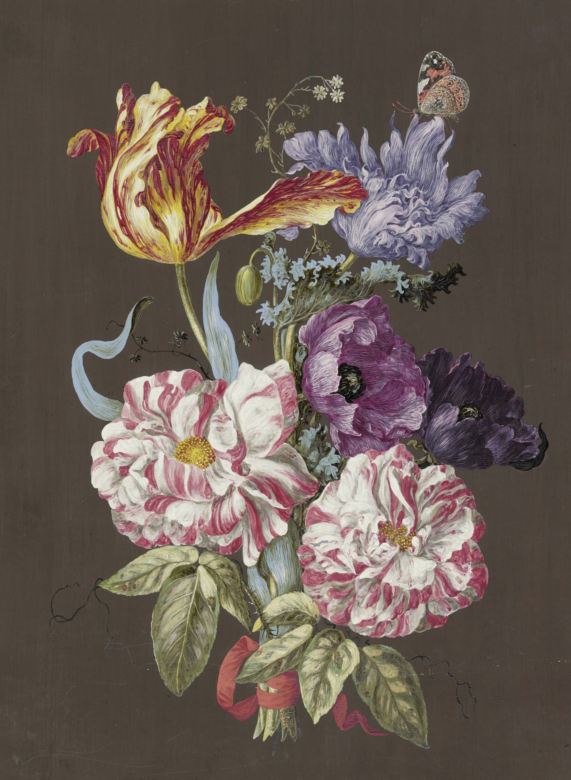 Floral & Butterfly Decoupage Paper for Furniture - Rice Paper for Decoupage - Large Decoupage