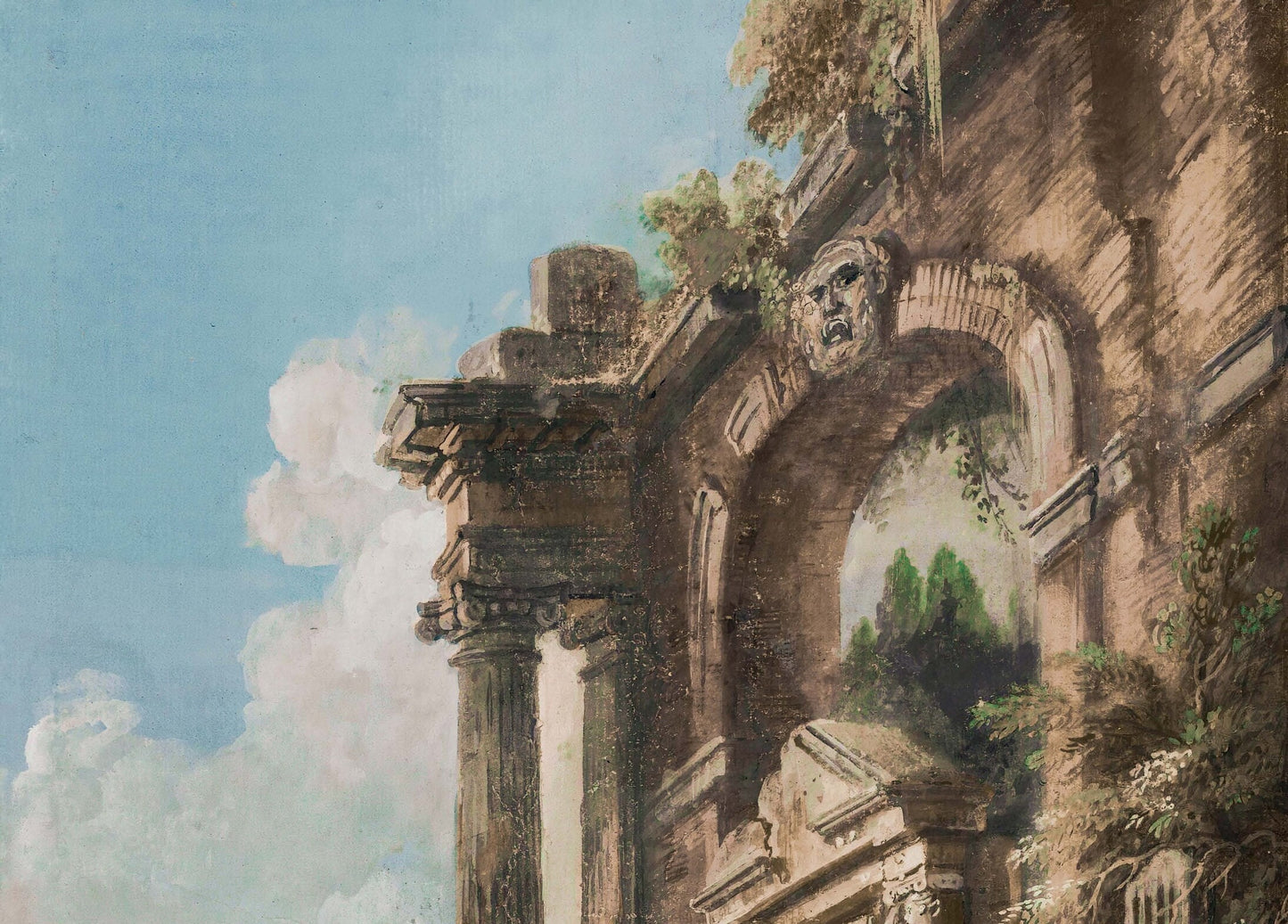 Soldier- Ancient Rome Structures - Paper for Decoupage - Large Size Vintage - Decoupage Art