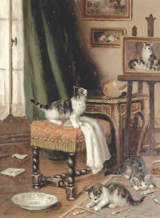 Kittens - Decoupage Paper for Furniture - Rice Paper - Large Decoupage [Pet Series]