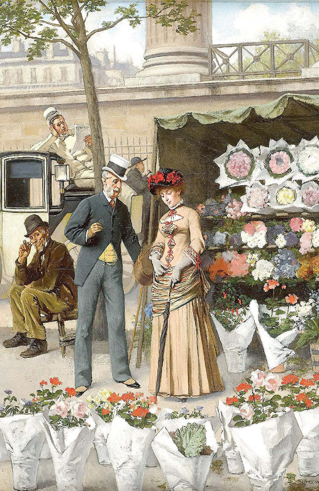 England Streets - Old Times - Decoupage Paper for Furniture - Vintage Decoupage - Rice Paper for Craft [European Life Series]