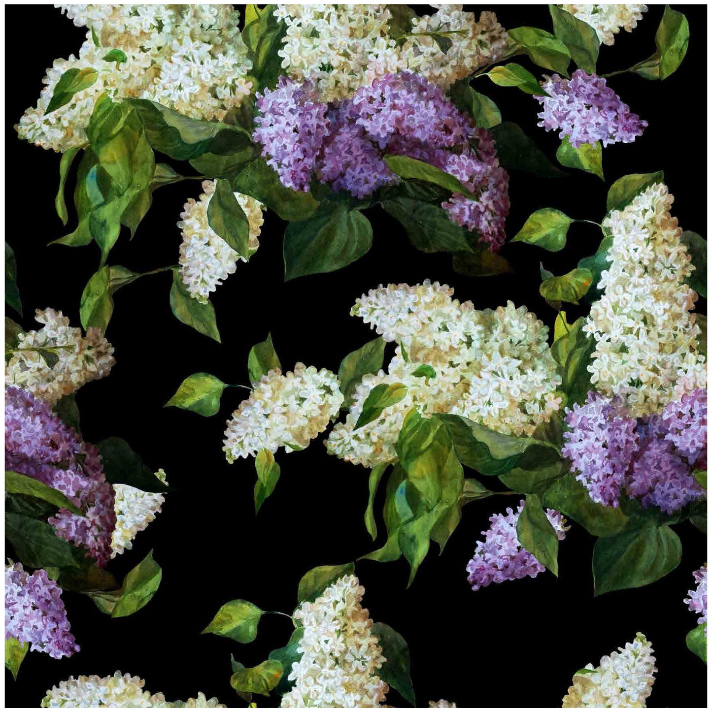 Lilac Floral Decoupage Paper – Furniture Art Rice Paper