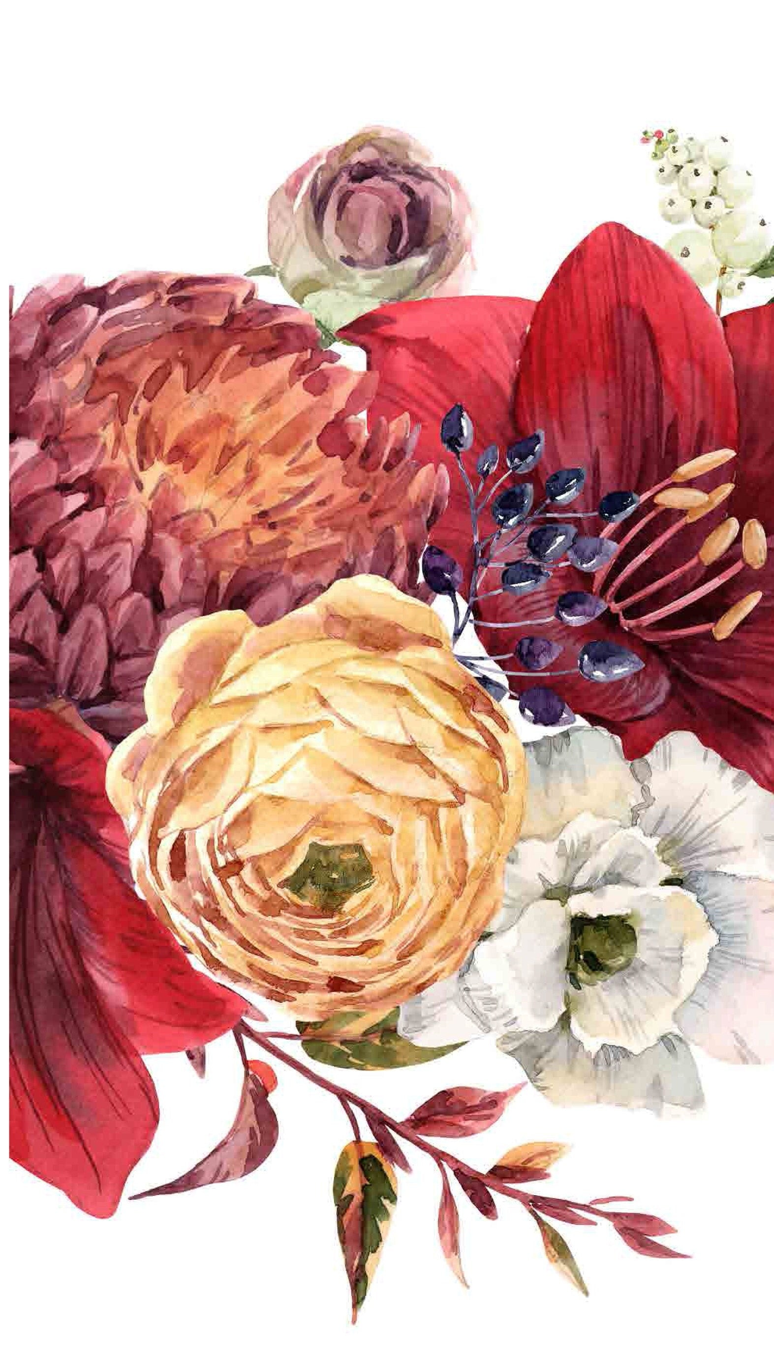Lily - Roses - Flowers - Floral Decoupage - Large Decoupage Paper for Furniture - Rice Paper