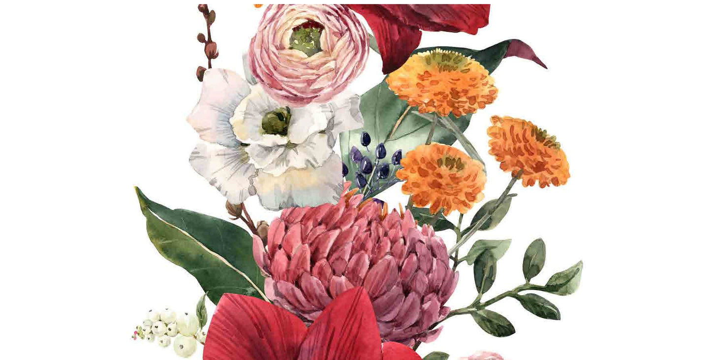 Lily - Roses - Flowers - Floral Decoupage - Large Decoupage Paper for Furniture - Rice Paper