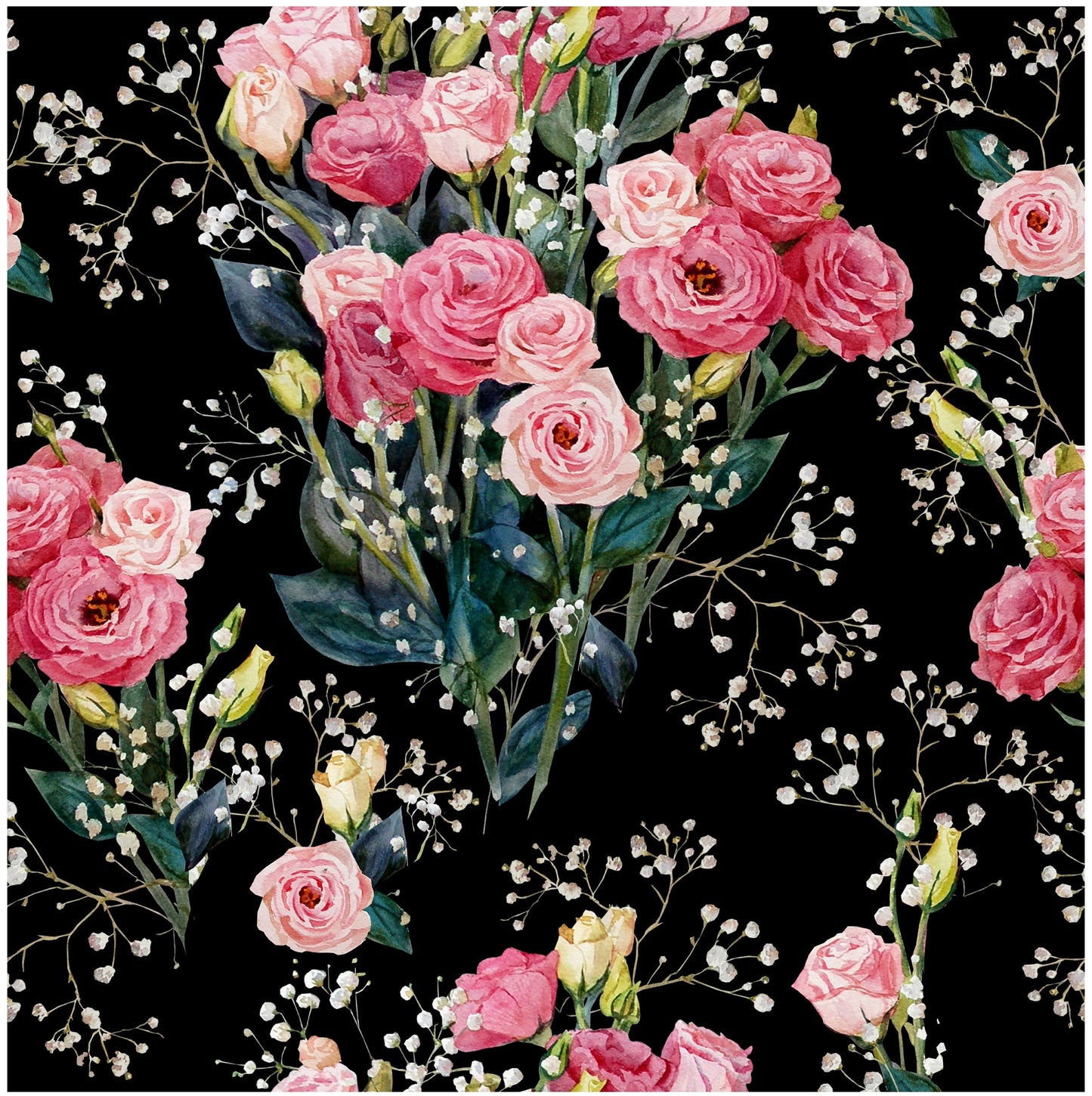 Roses - Flowers - Spring Themed - Decoupage Paper for Furniture - Floral Craft Paper - Wrapping Paper - Tissue Paper - Packing Paper