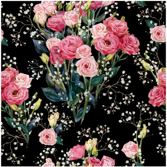 Roses - Flowers - Spring Themed - Decoupage Paper for Furniture - Floral Craft Paper - Wrapping Paper - Tissue Paper - Packing Paper