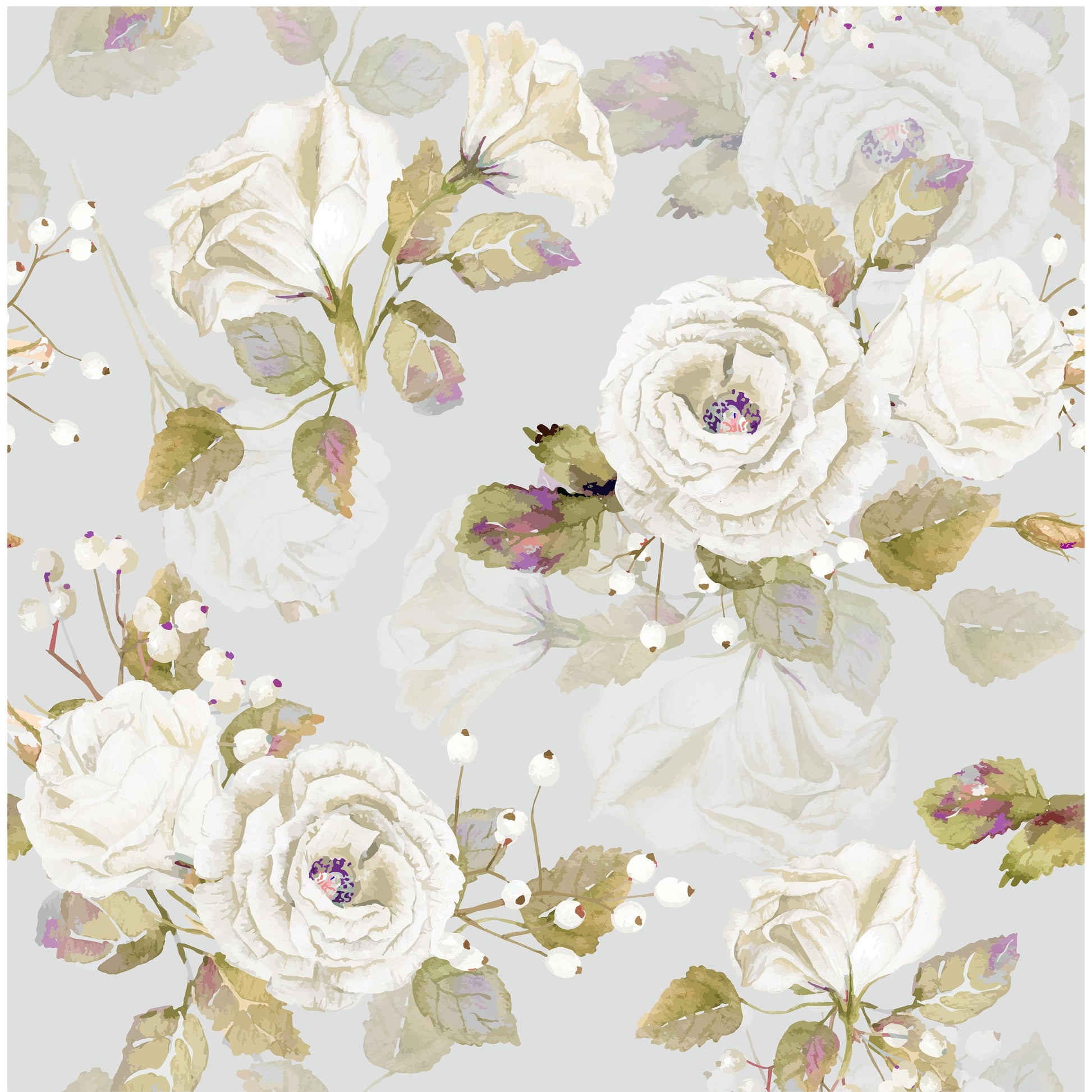 white roses box wrapping