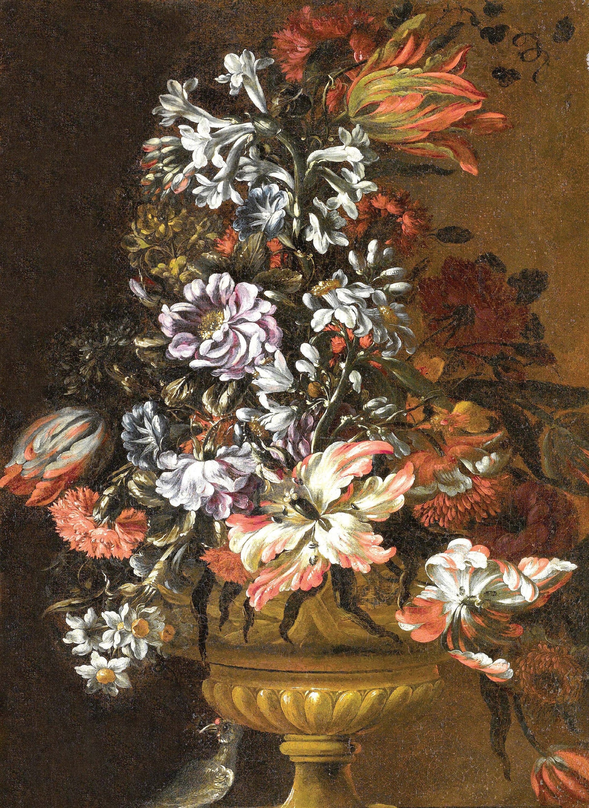 White Flowers - Vintage Decoupage Paper for Furniture - Rice Paper for Decoupage