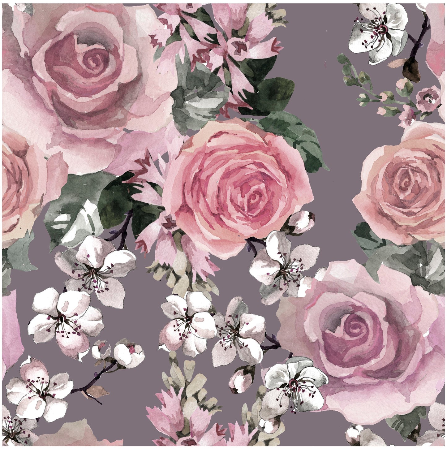 pink roses rice paper decoupage