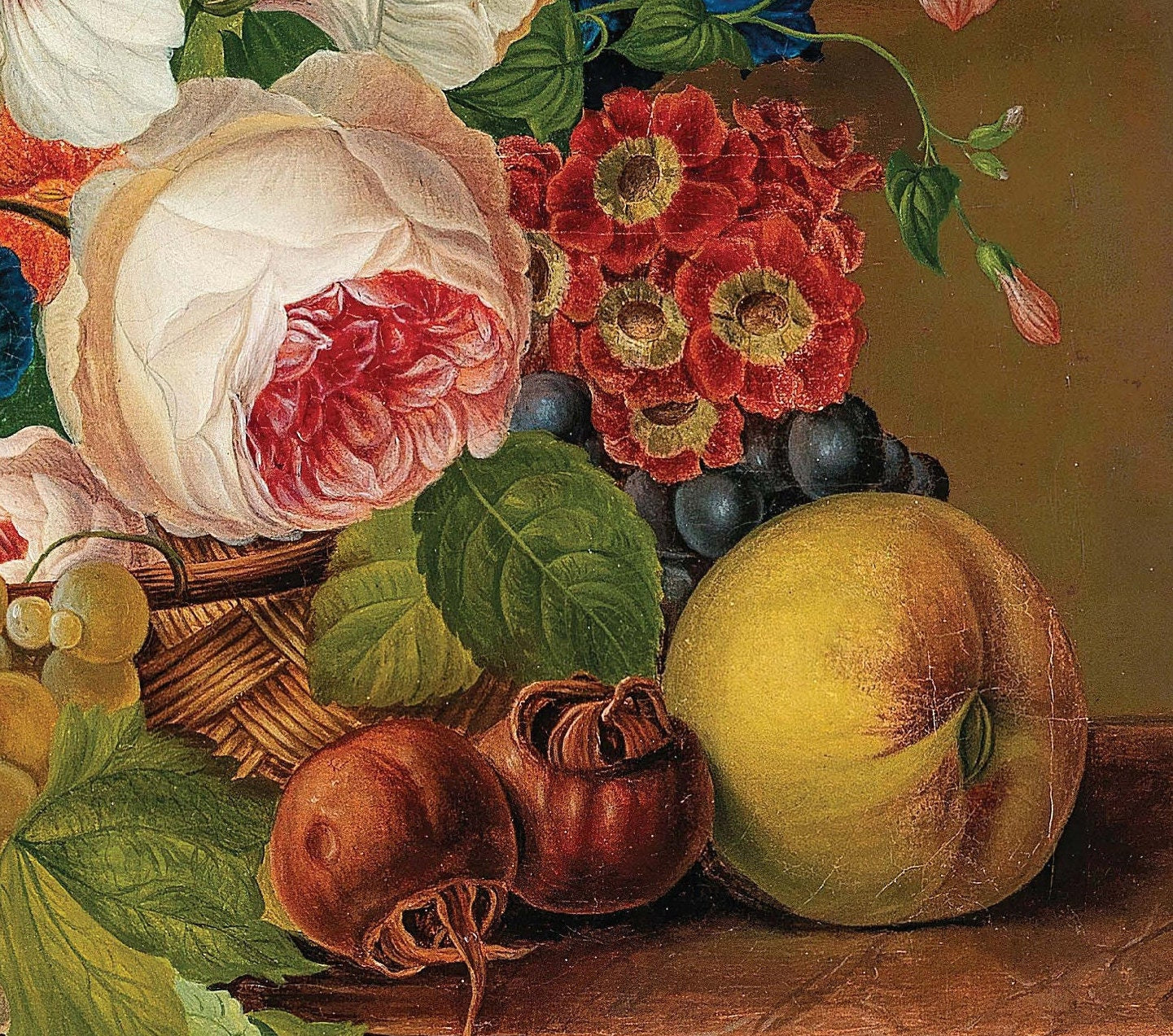 Floral & Fruits Decoupage Paper for Furniture - Rice Paper for Decoupage - Large Decoupage