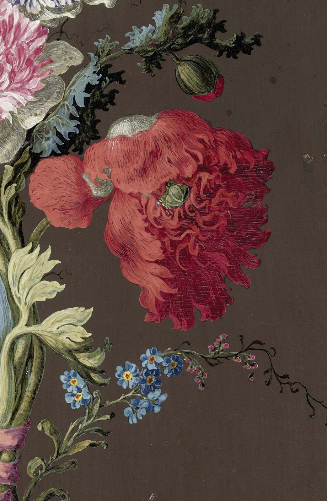 Floral & Butterfly Decoupage Paper for Furniture - Rice Paper for Decoupage - Camation