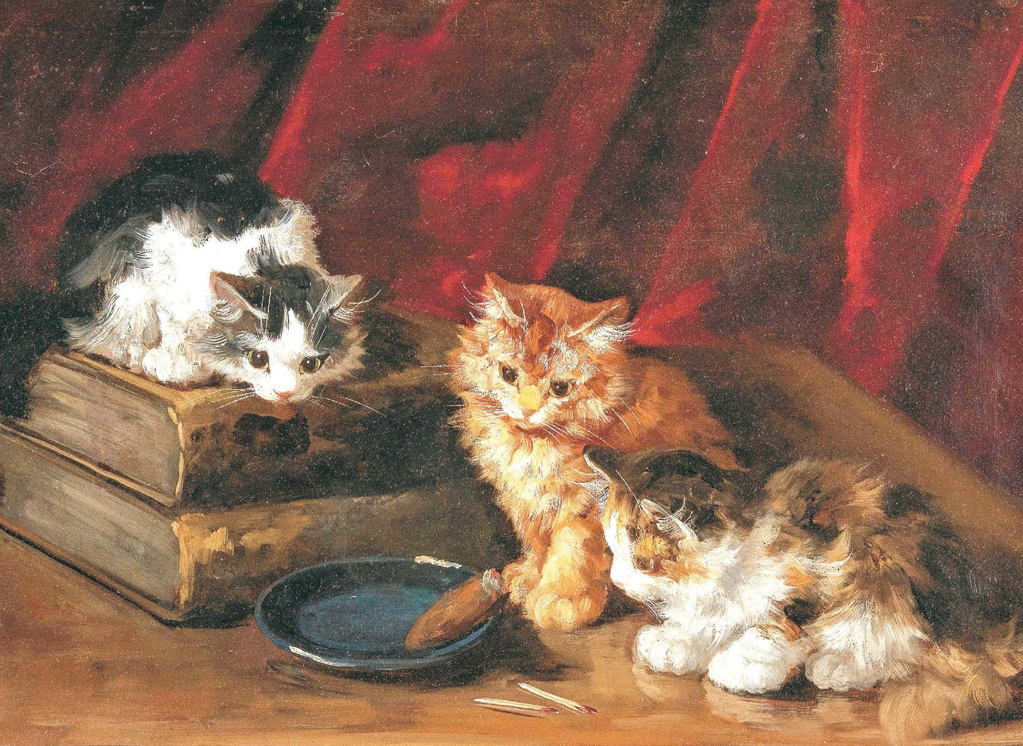 Kittens - Decoupage Paper for Furniture - Rice Paper - Large Decoupage [Pet Series]