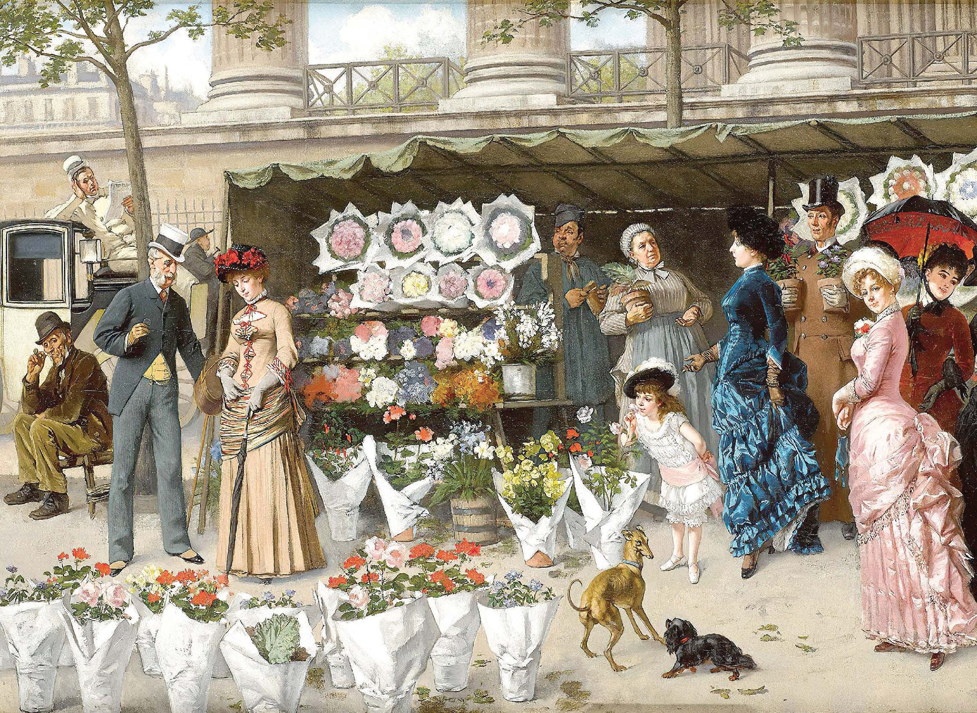 street life paper print for decoupage