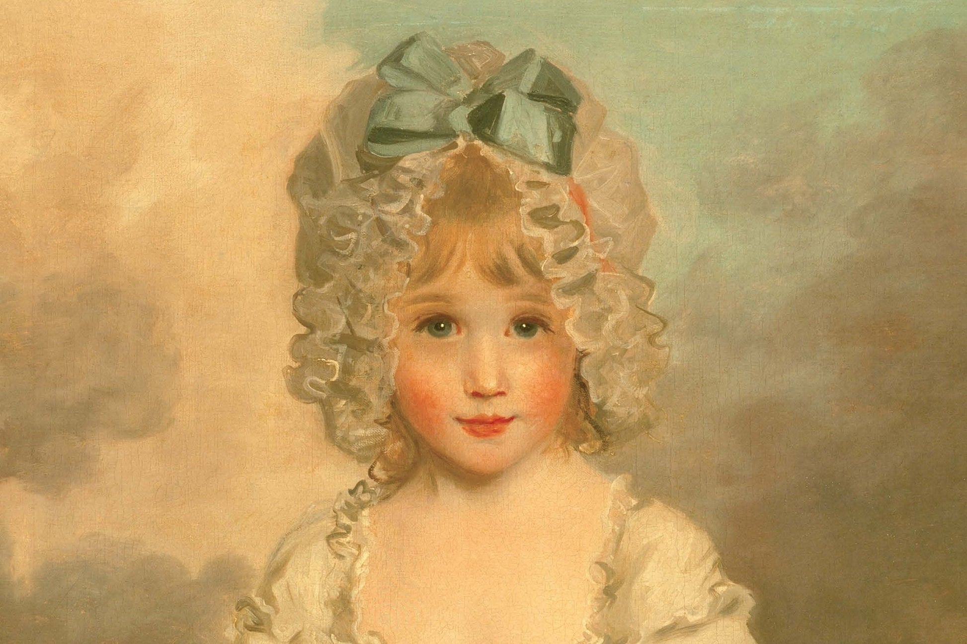 Little Girl - Large Decoupage Paper for Furniture - Vintage Decoupage - Rice Paper