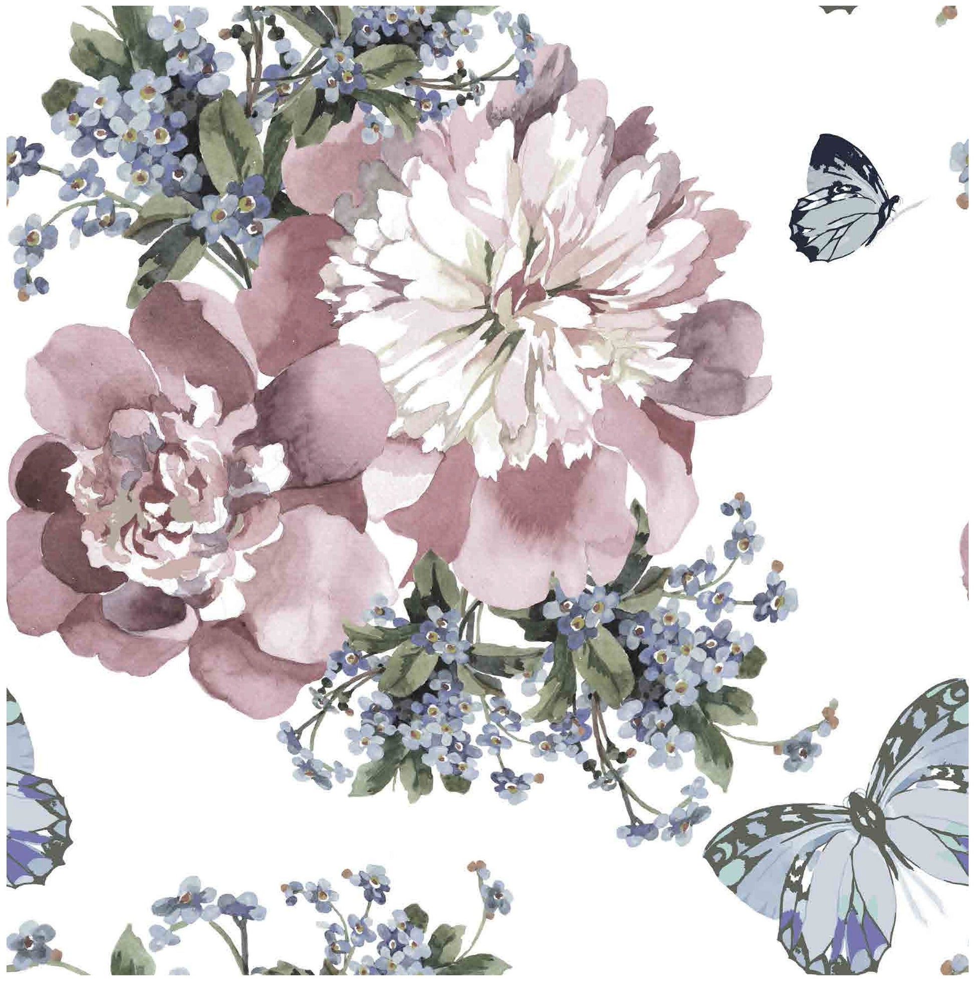 Flowers - Floral Decoupage - Large Decoupage Paper for Furniture - Rice Paper for Decoupage