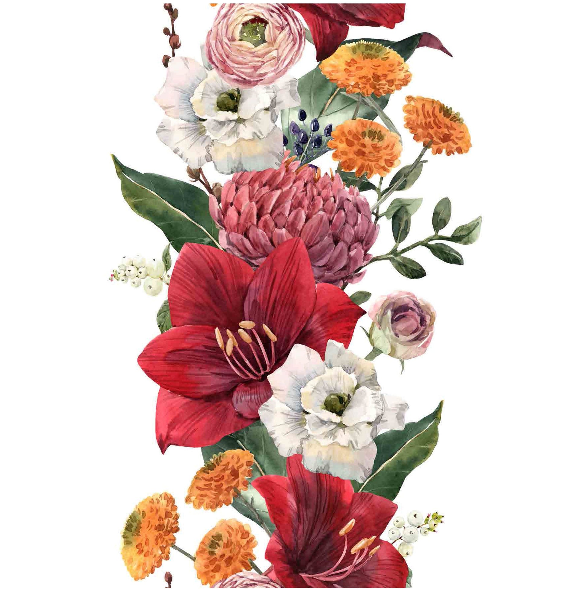 Lily - Roses - Flowers - Floral Decoupage - Large Decoupage Paper for Furniture - Rice Paper