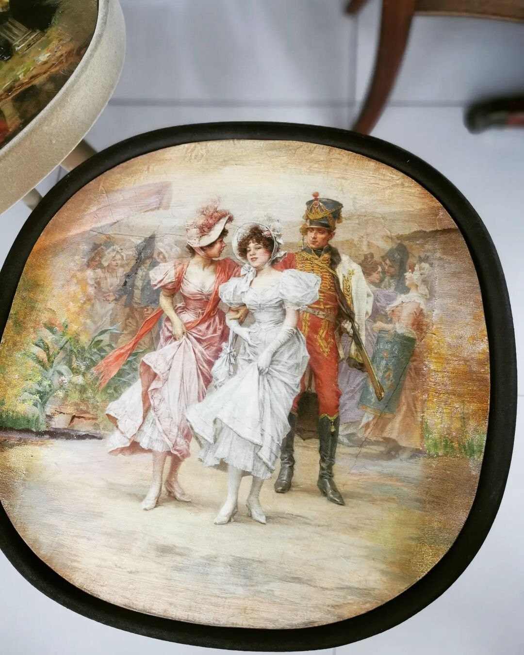 Victorian Era 1800s - Decoupage Paper for Furniture - Vintage Decoupage - Rice Paper for Craft [European Life Series]
