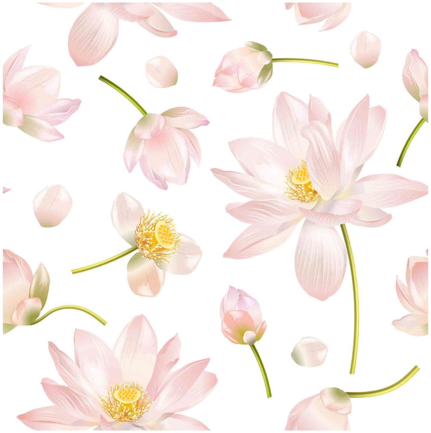 pink flowers decoupage