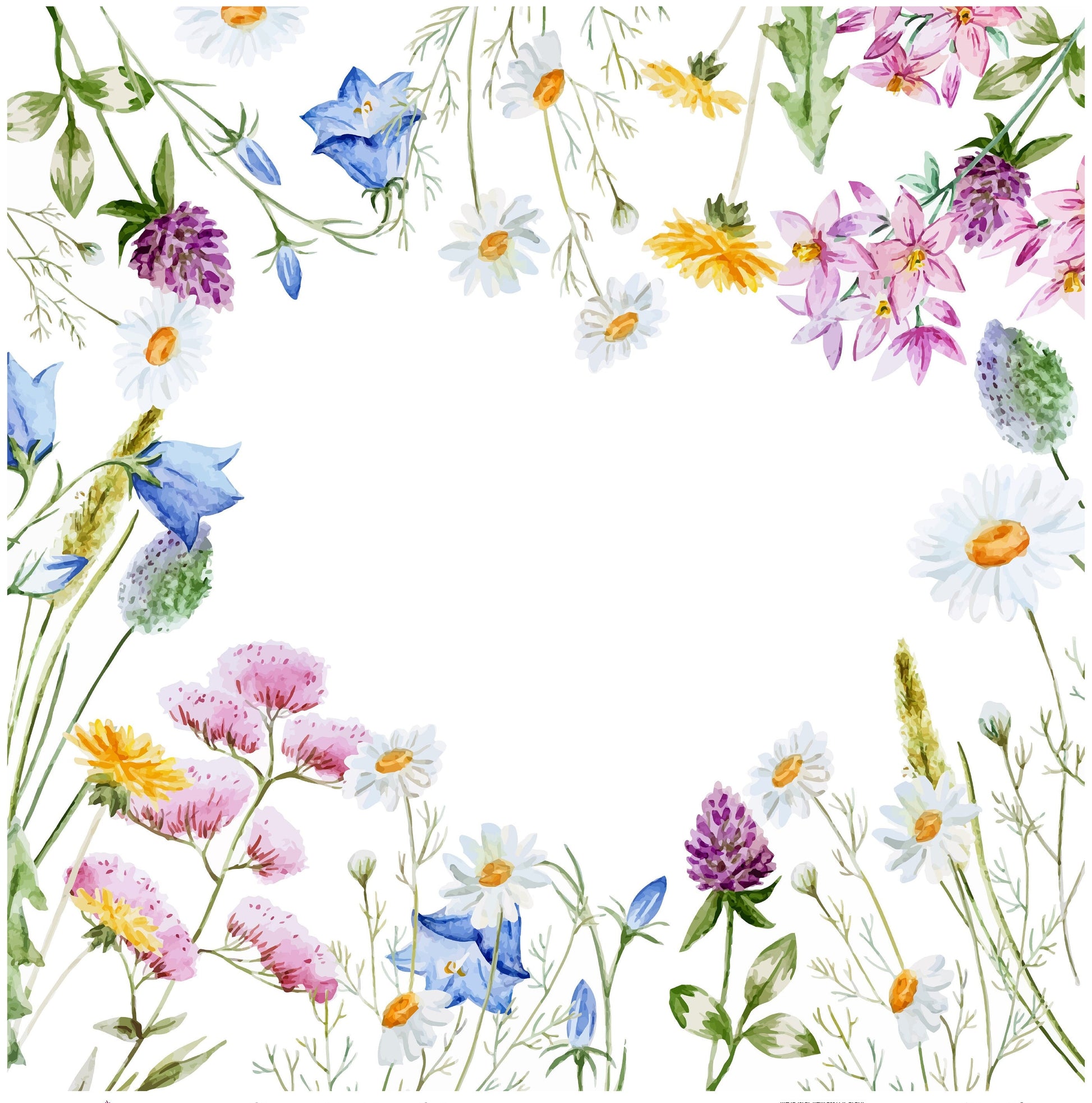 Floral and Bird - Decoupage Paper for Furniture - Floral Craft Paper - Tissue Paper - Rice Paper Decoupage - Decoupage Paper Minimal