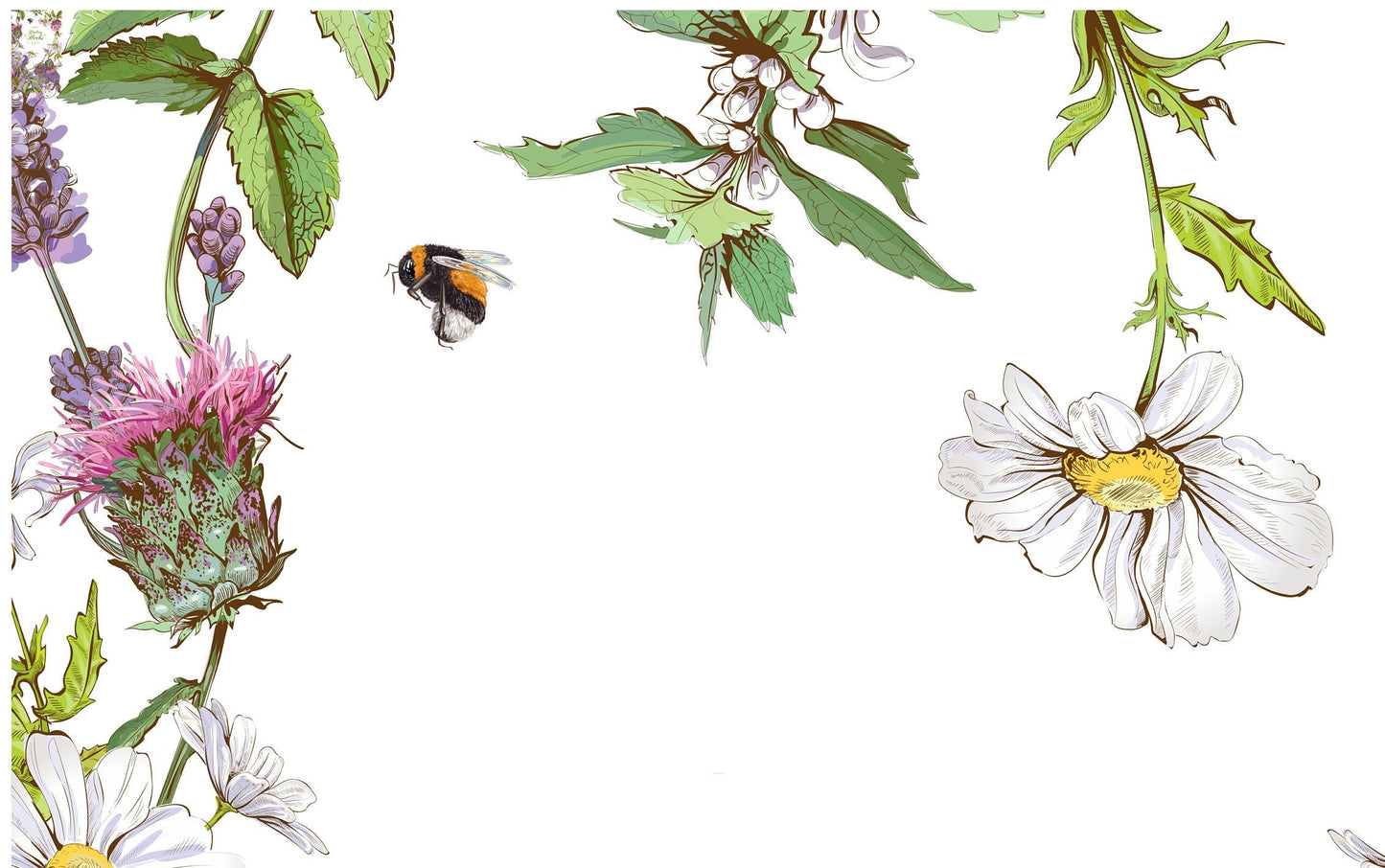 Decoupage Paper for Furniture - Rice Paper Decoupage - Large Decoupage Paper - Daisy Floral Decoupage