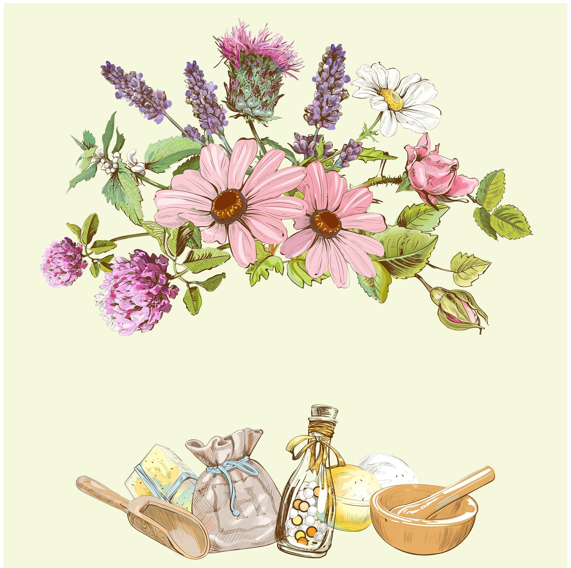 Decoupage Paper for Furniture - Rice Paper Decoupage - Large Decoupage Paper - Daisy Floral Decoupage - Soap - Herbal