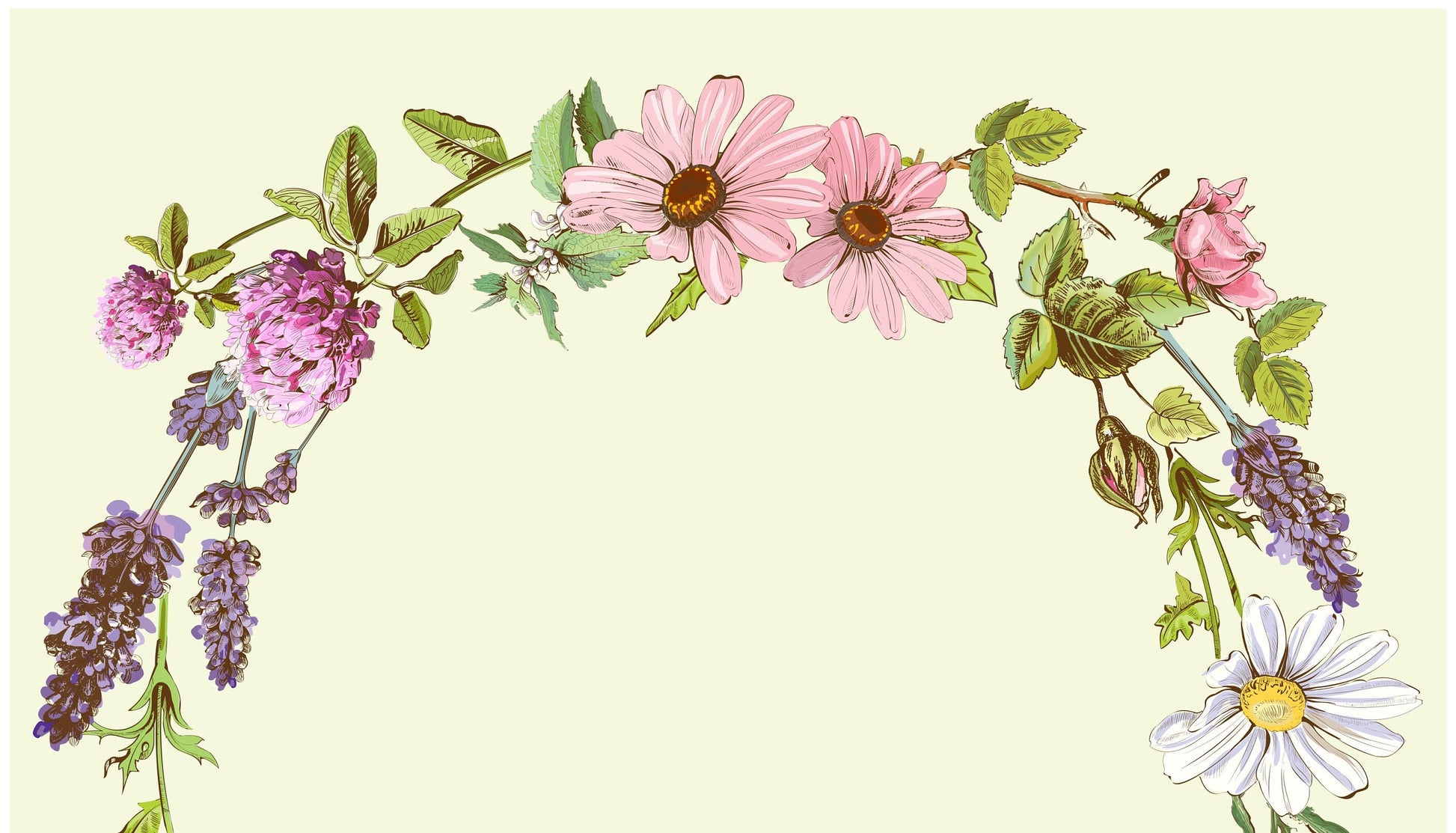 Decoupage Paper for Furniture - Rice Paper Decoupage - Large Decoupage Paper - Daisy Floral Decoupage - Herbal
