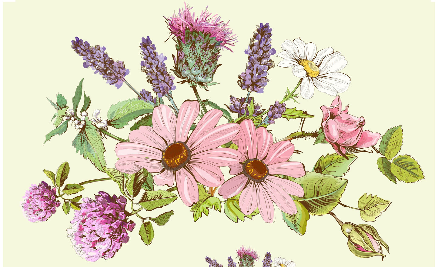 Decoupage Paper for Furniture - Rice Paper Decoupage - Large Decoupage Paper - Daisy Floral Decoupage