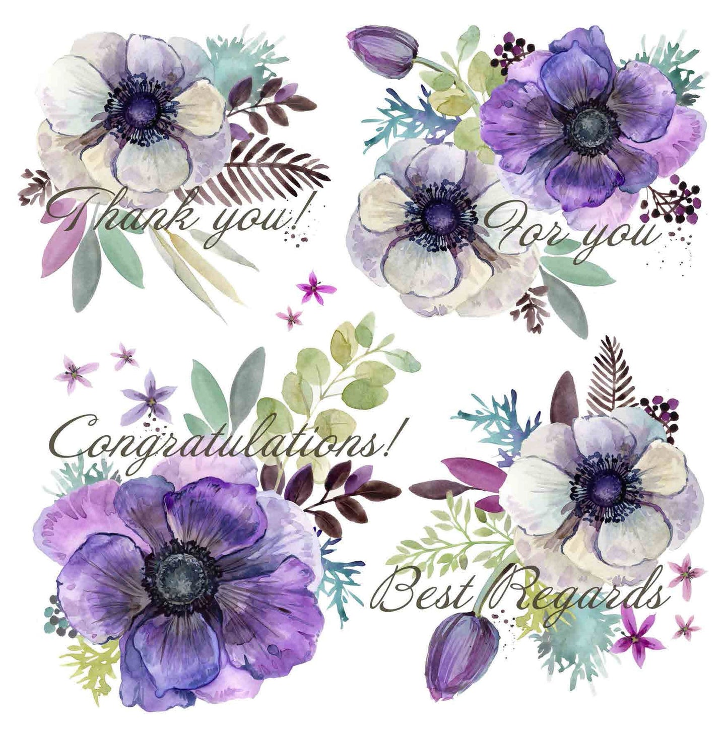 thank you decoupage