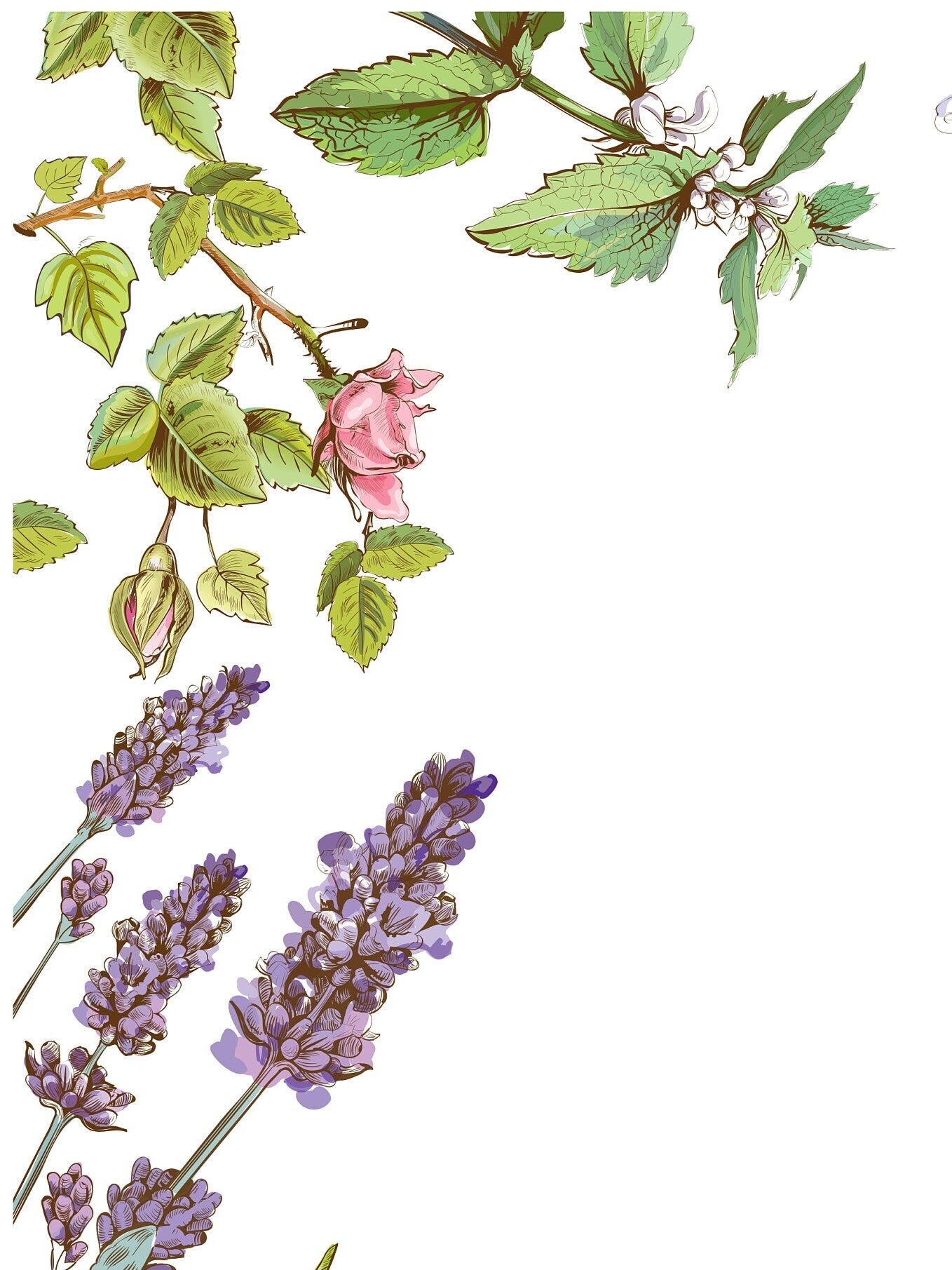 Decoupage Paper for Furniture - Rice Paper Decoupage - Large Decoupage Paper - Floral Decoupage