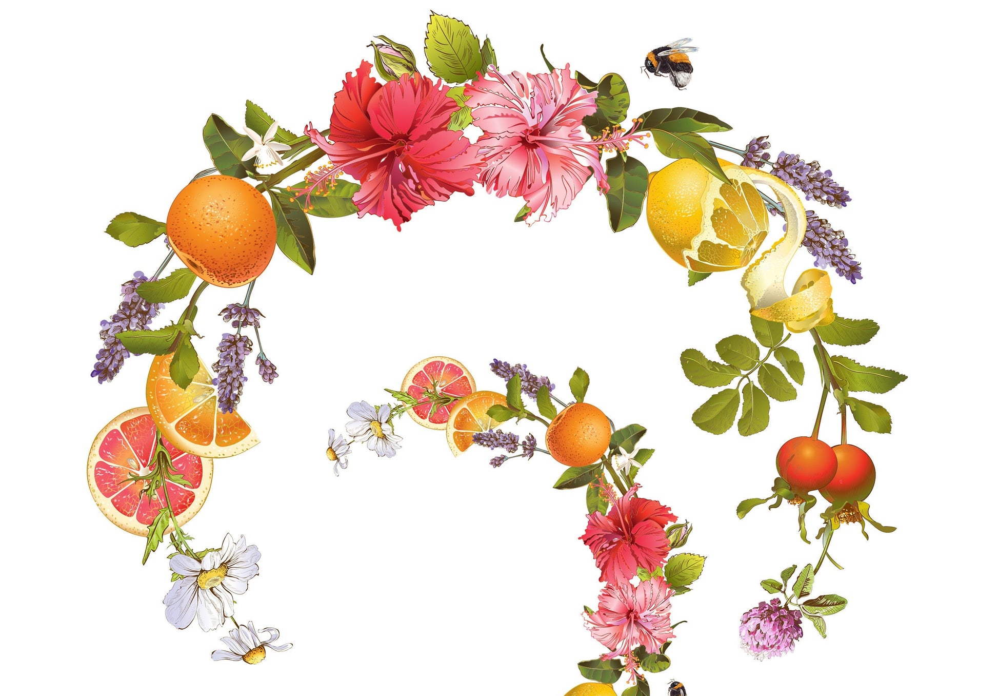 Decoupage Paper for Furniture - Rice Paper Decoupage - Large Decoupage Paper - Fruit Orange Decoupage