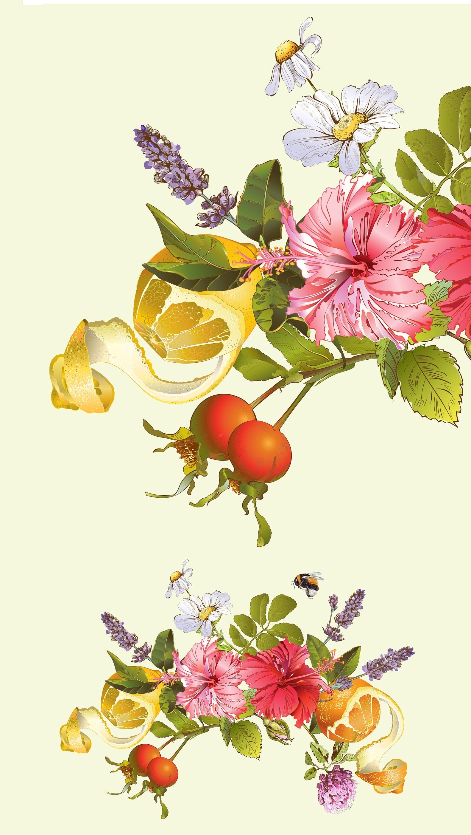 Decoupage Paper for Furniture - Rice Paper Decoupage - Large Decoupage Paper - Fruit Orange Lemon Decoupage