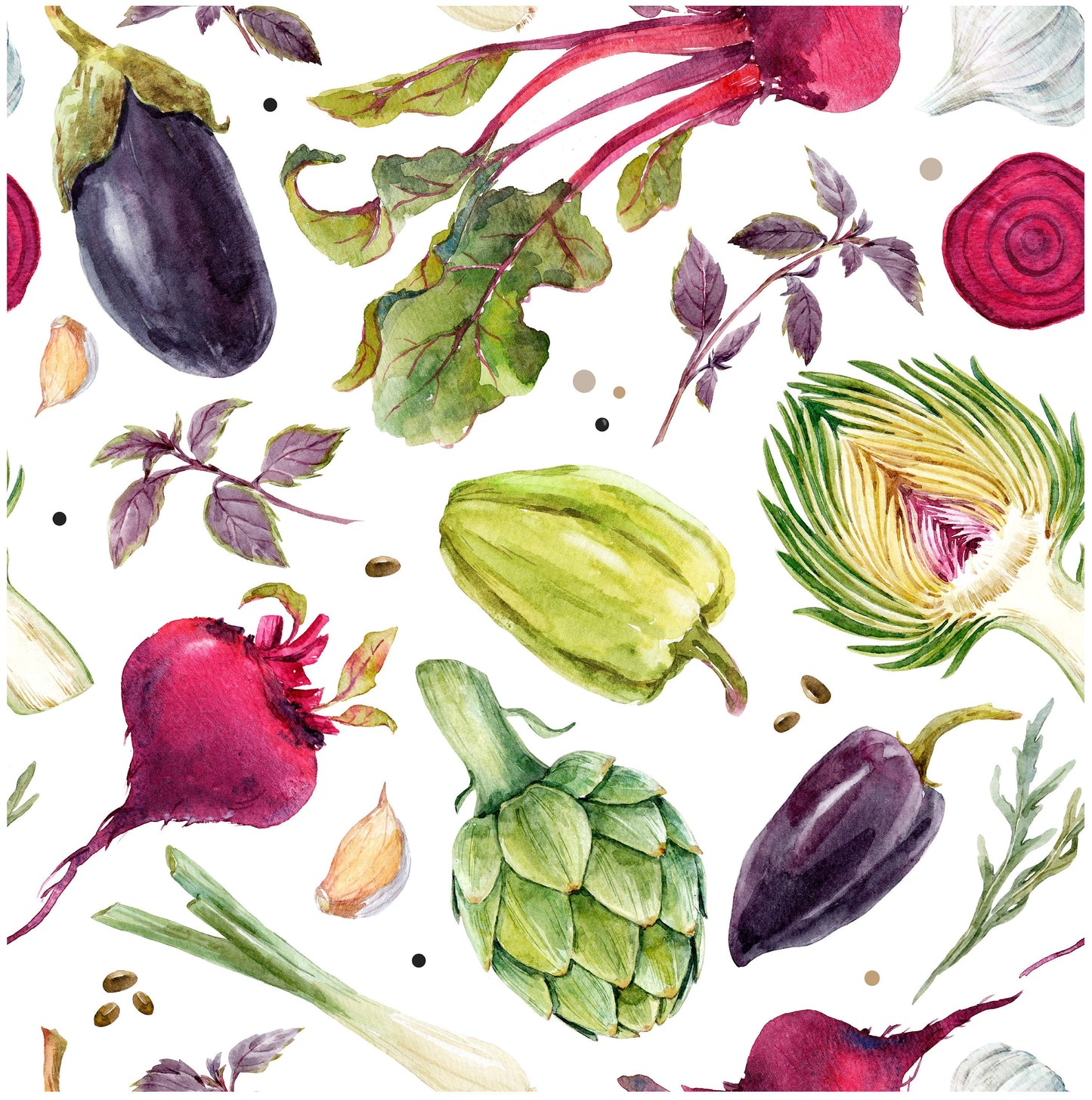 Vegetables - Decoupage Paper for Furniture - Rice Paper Decoupage - Large Decoupage Paper - Kitchen Decoupage
