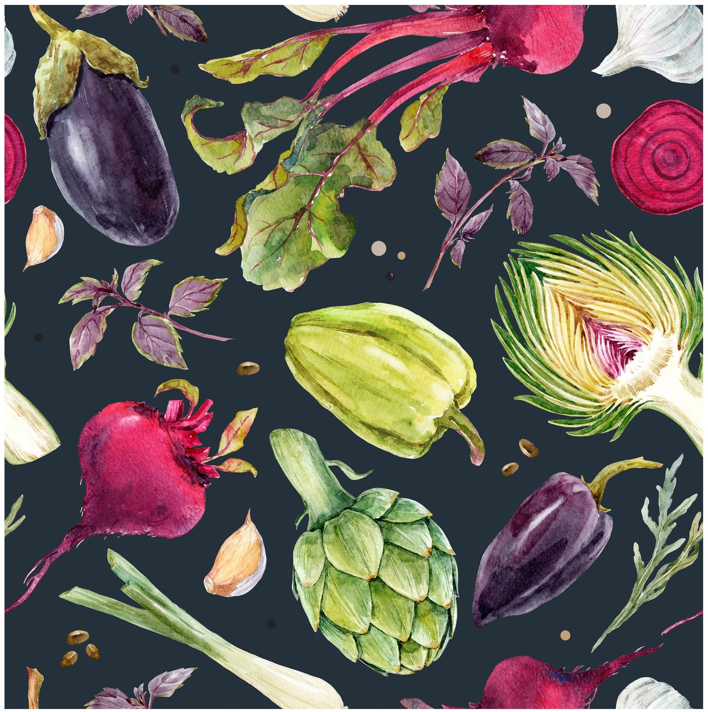 Vegetables - Decoupage Paper for Furniture - Rice Paper Decoupage - Large Decoupage Paper - Kitchen Decoupage