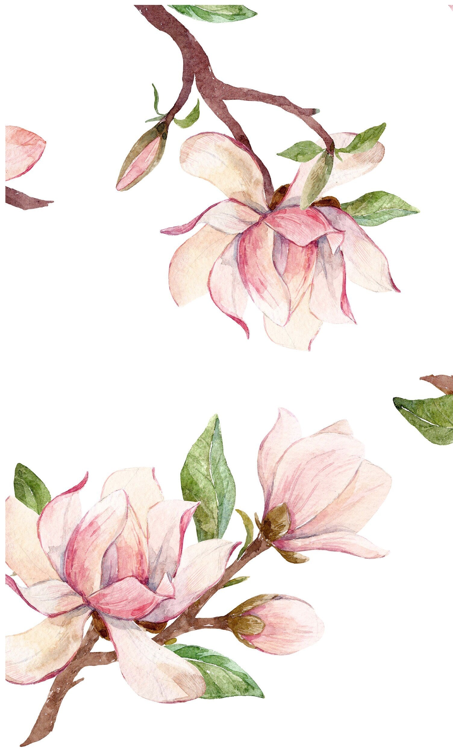 Decoupage Paper for Furniture - Rice Paper Decoupage - Large Decoupage Paper - Pastel Color Flowers Decoupage