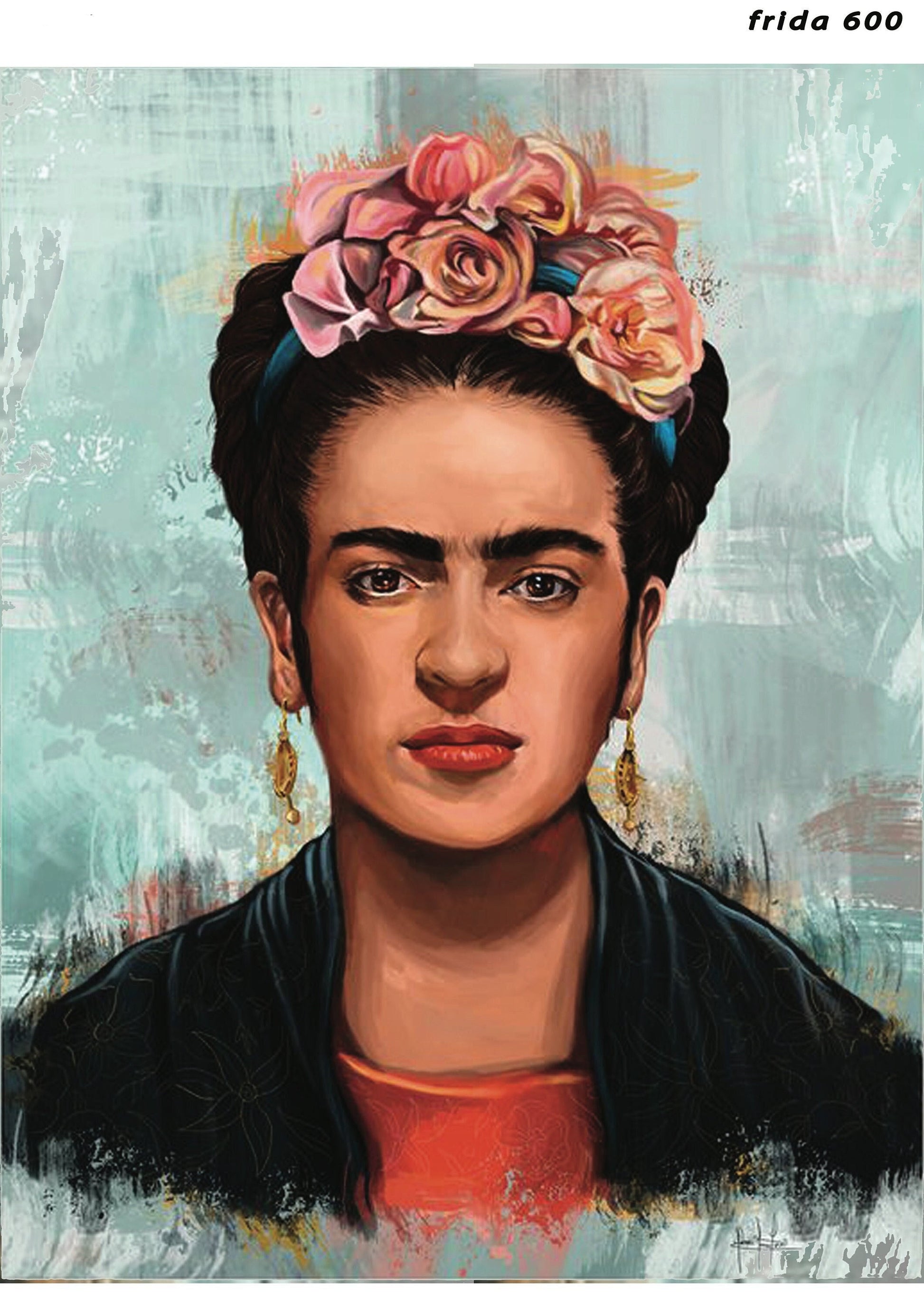 Frida Series - Decorative Decoupage Paper - Rice Paper for Decoupage - Mulberry Tissue - Big Size Options