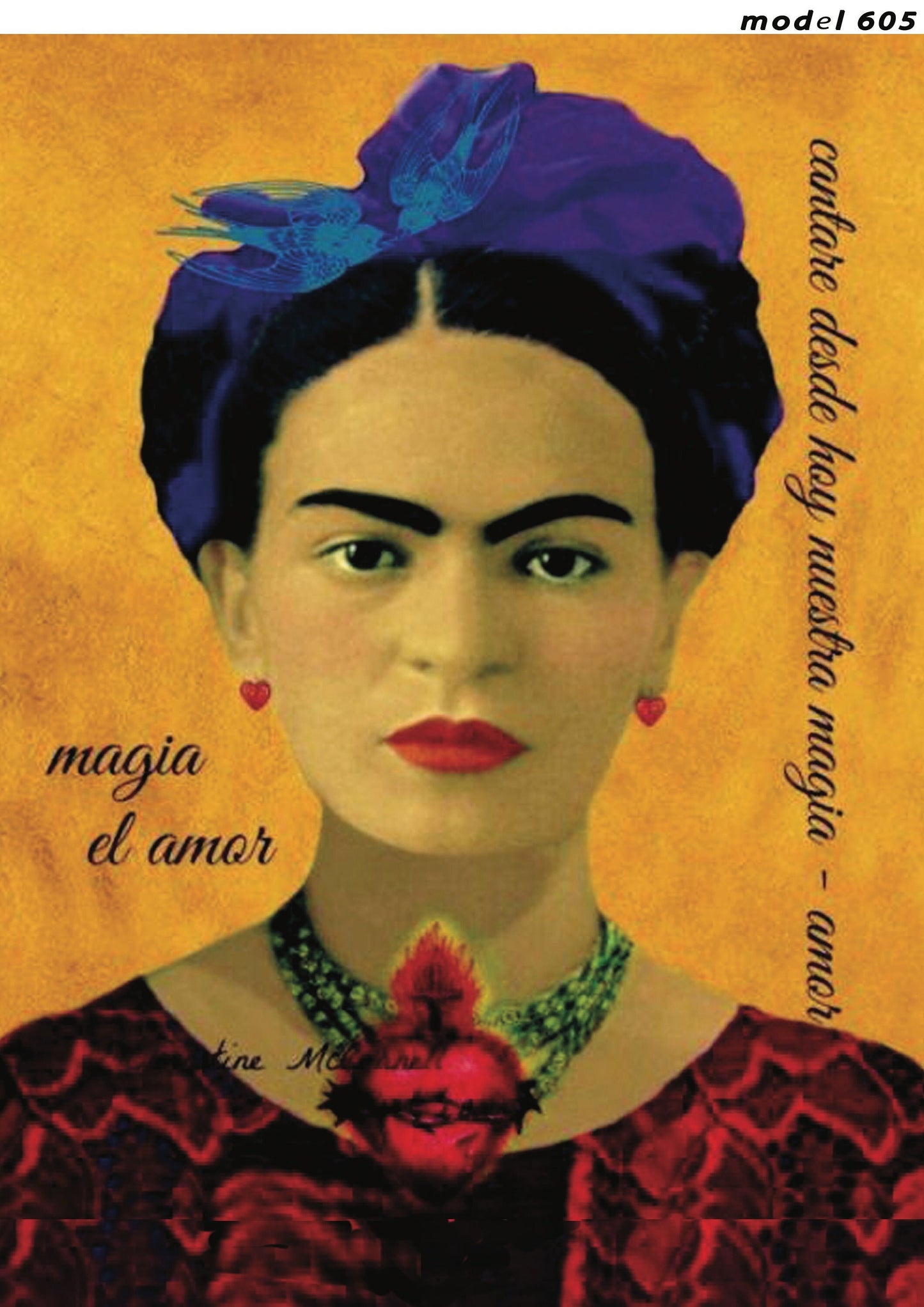 Frida Series - Decorative Decoupage Paper - Rice Paper for Decoupage - Mulberry Tissue - Big Size Options