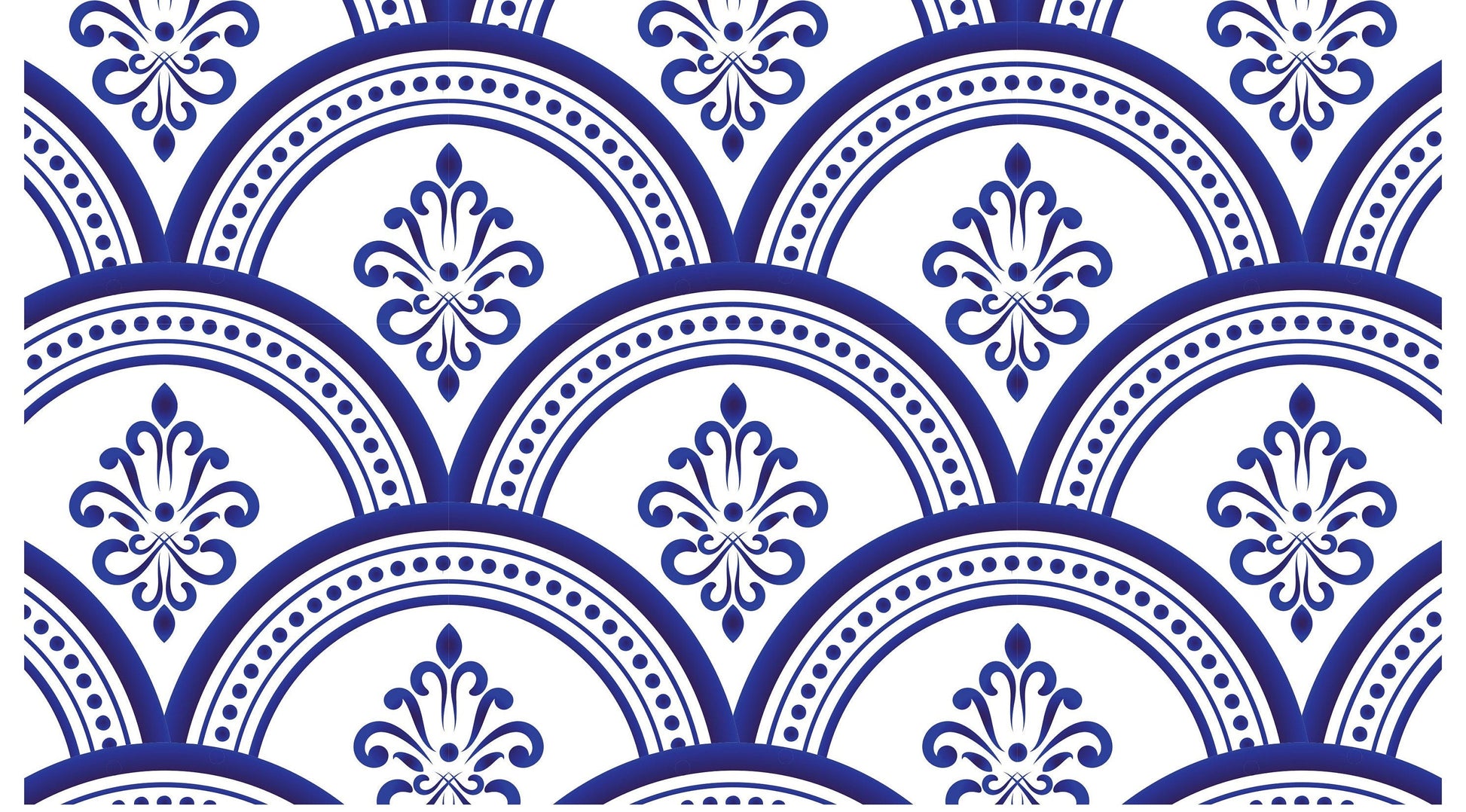 Blue Geometric Illustrations Decoupage Paper for Furniture and Crafts - Large Rice Paper - Vintage Drawings Prints