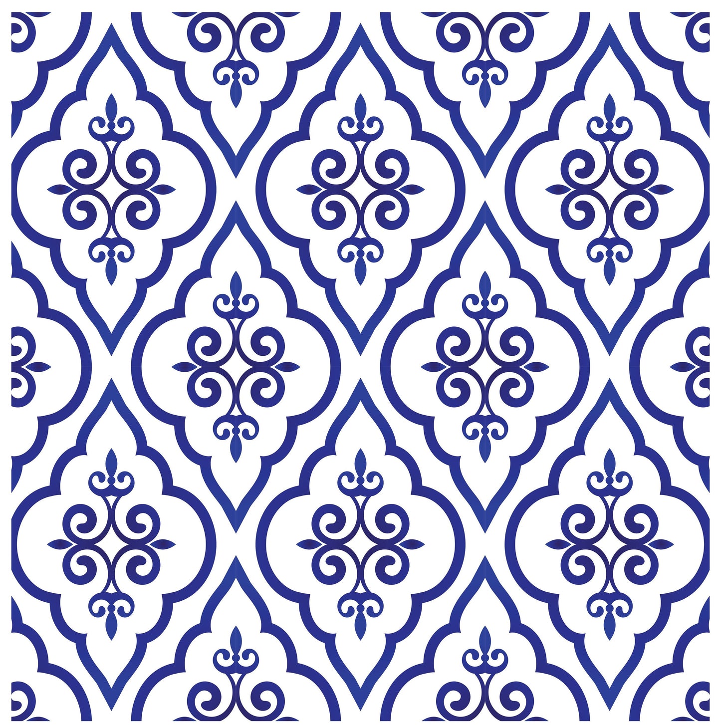 Blue Geometric Illustrations Decoupage Paper for Furniture and Crafts - Large Rice Paper - Vintage Drawings Prints