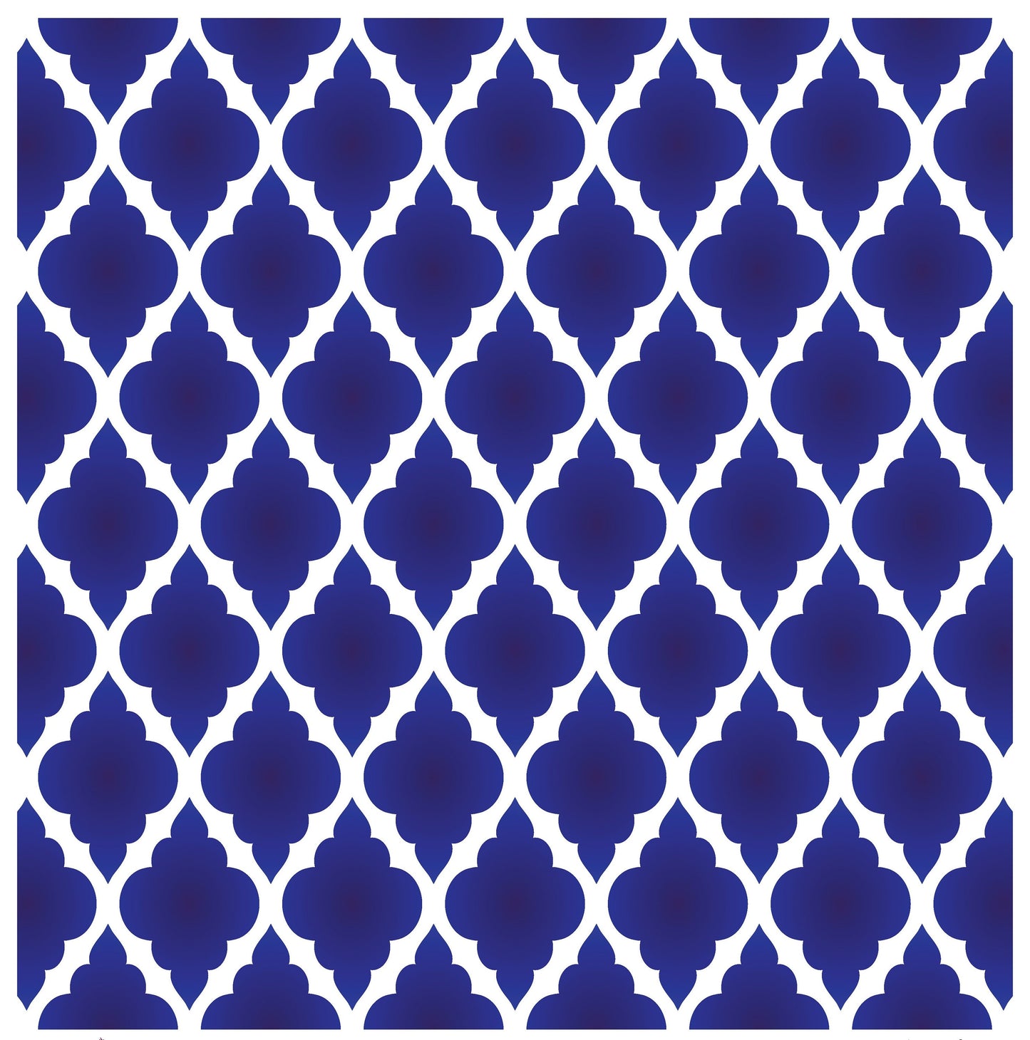 Blue Geometric Illustrations Decoupage Paper for Furniture - Large Rice Paper Decoupage - Vintage Patterns for Decoupage