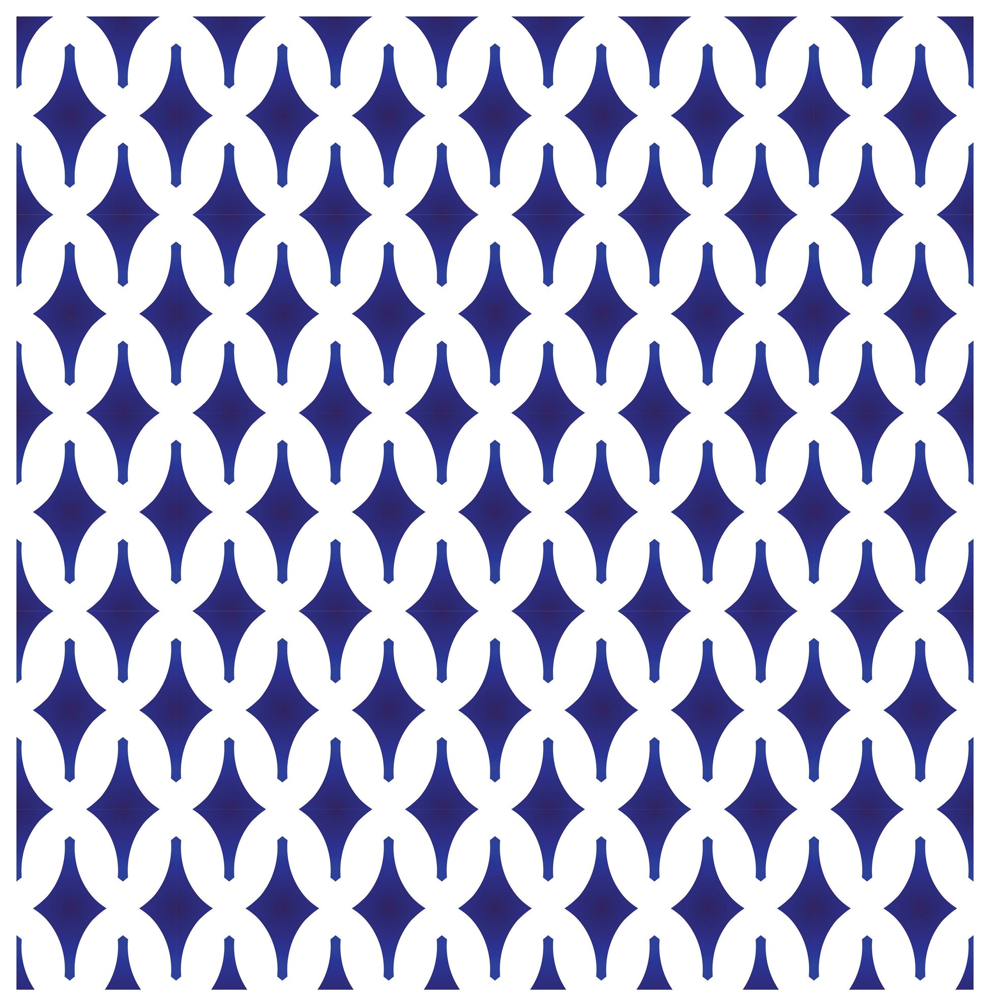 Blue Geometric Illustrations Decoupage Paper for Furniture - Large Rice Paper Decoupage - Vintage Patterns for Decoupage
