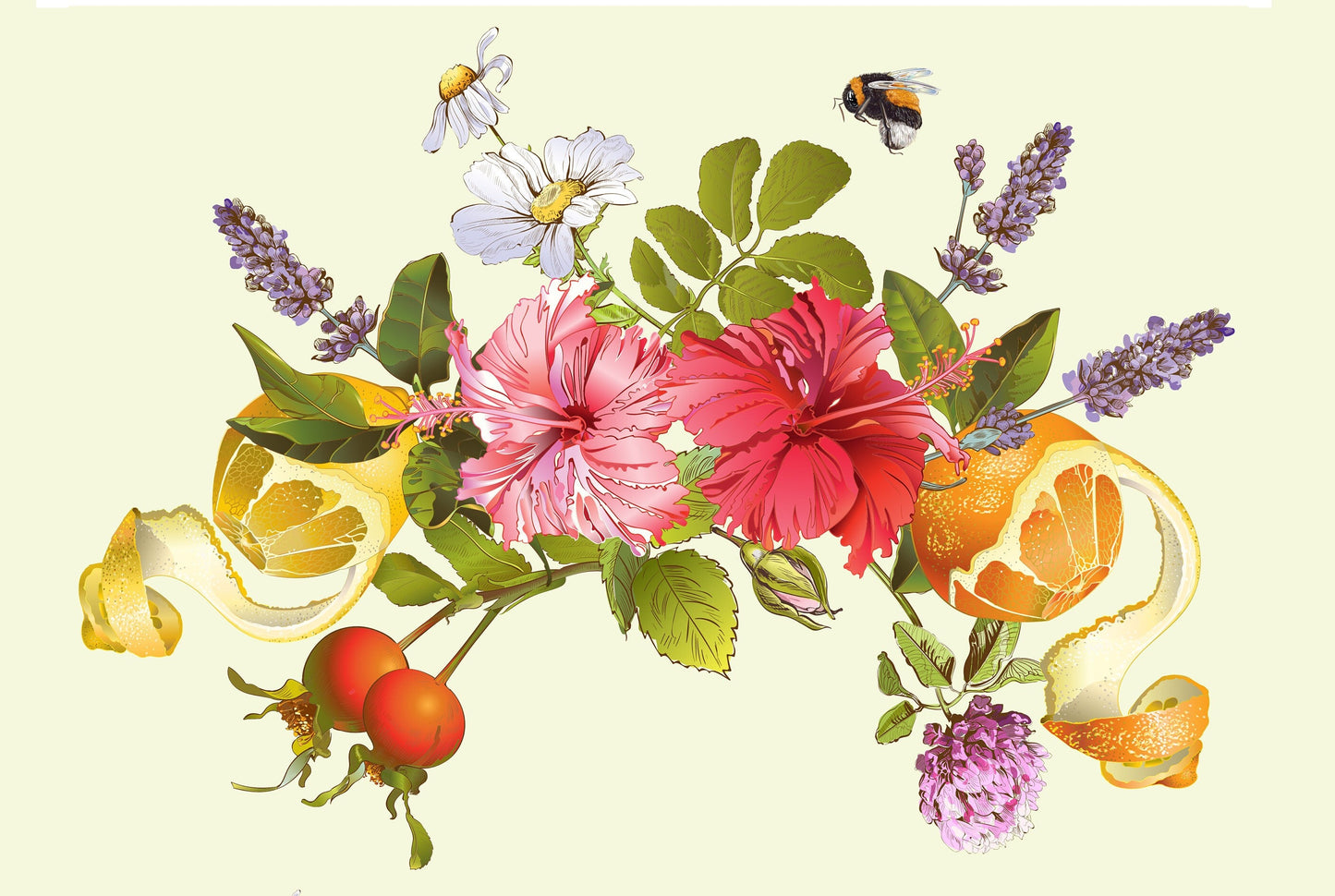 Decoupage Paper for Furniture - Rice Paper Decoupage - Large Decoupage Paper - Fruit Orange Lemon Decoupage