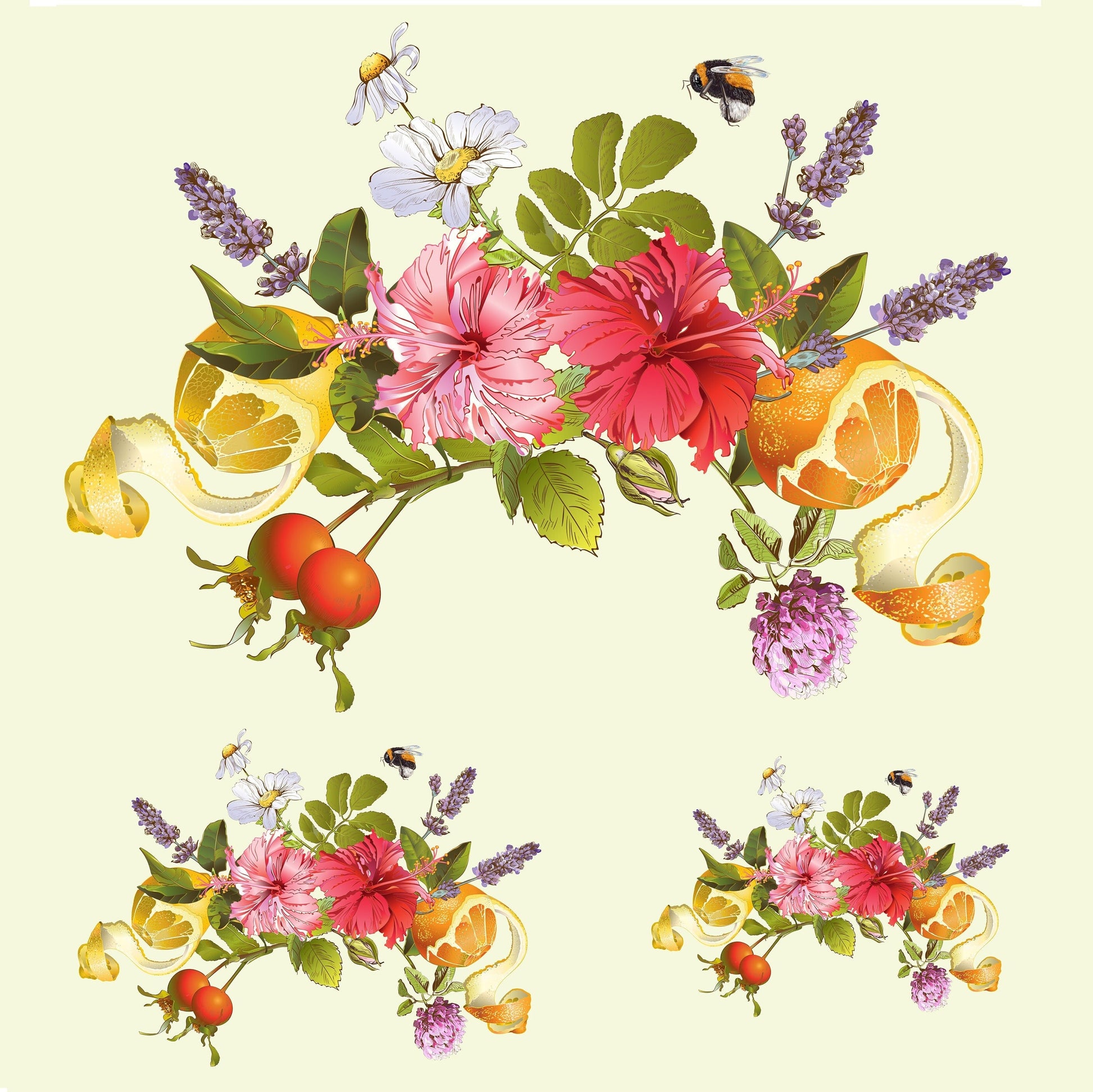 Decoupage Paper for Furniture - Rice Paper Decoupage - Large Decoupage Paper - Fruit Orange Lemon Decoupage
