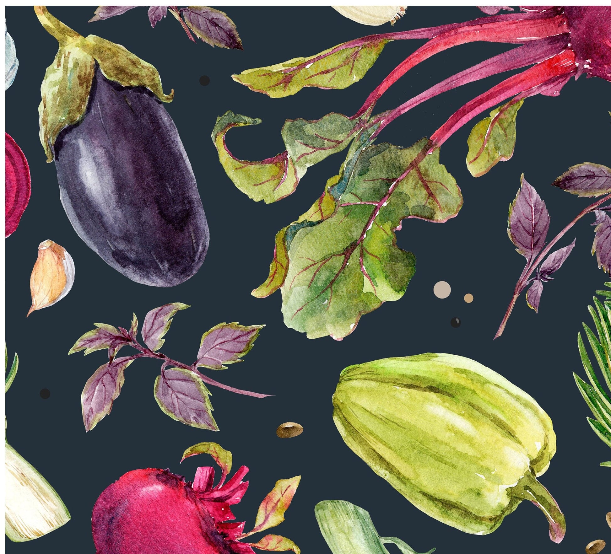 Vegetables - Decoupage Paper for Furniture - Rice Paper Decoupage - Large Decoupage Paper - Kitchen Decoupage