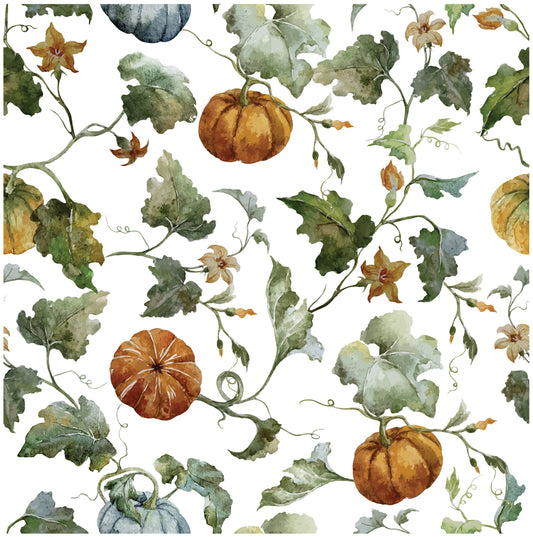 Decoupage Paper for Furniture - Rice Paper Decoupage - Large Decoupage Paper Vintage - Pumpkin Decoupage