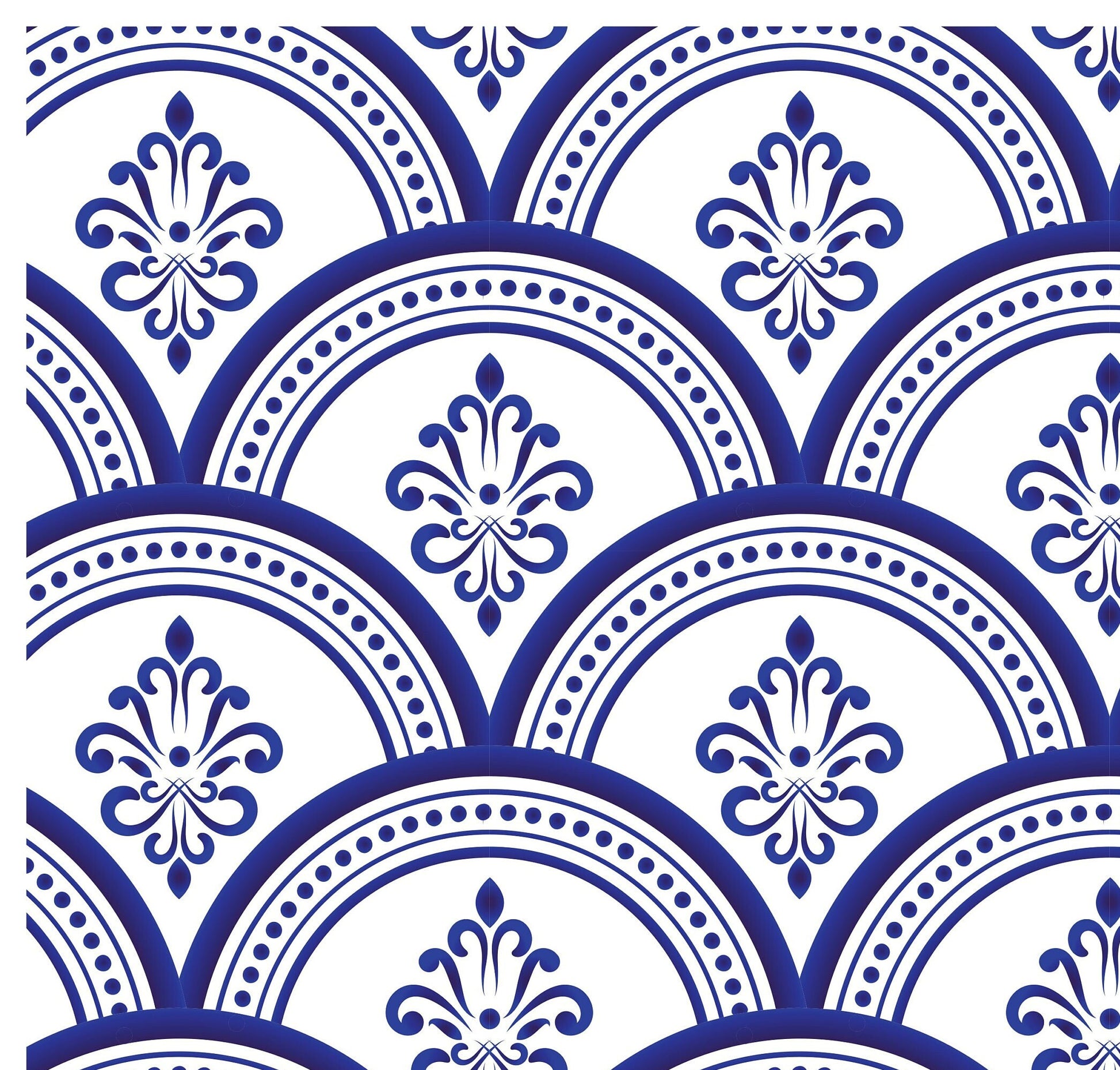 Blue Geometric Illustrations Decoupage Paper for Furniture and Crafts - Large Rice Paper - Vintage Drawings Prints